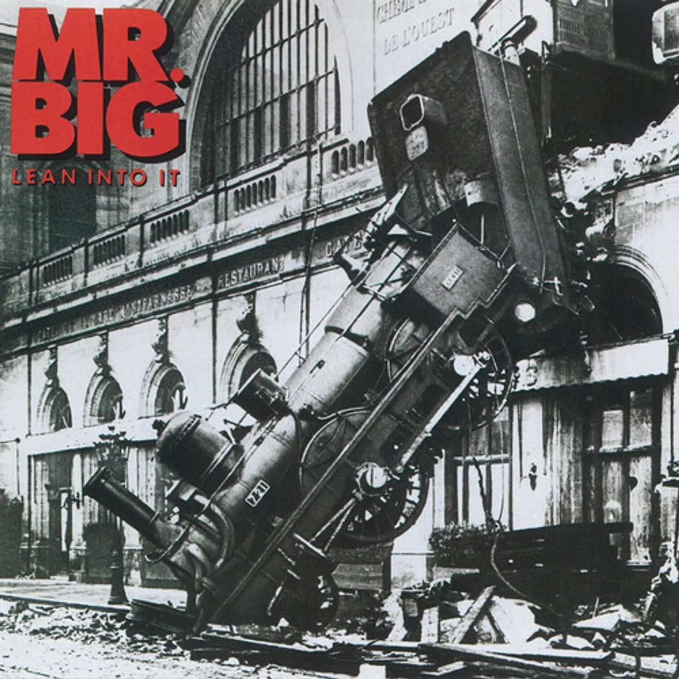 Mr. Big Lean Into It Vinyl Record