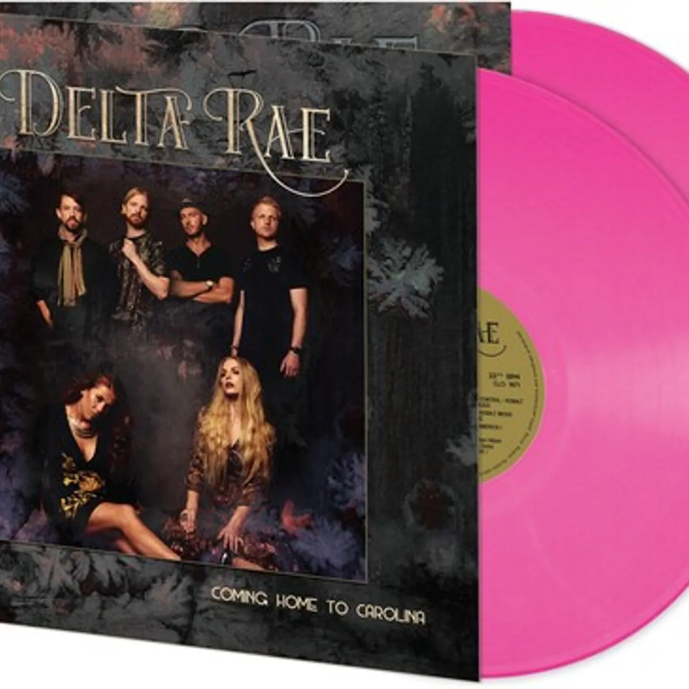 Delta Rae COMING HOME TO CAROLINA (PINK VINYL) Vinyl Record