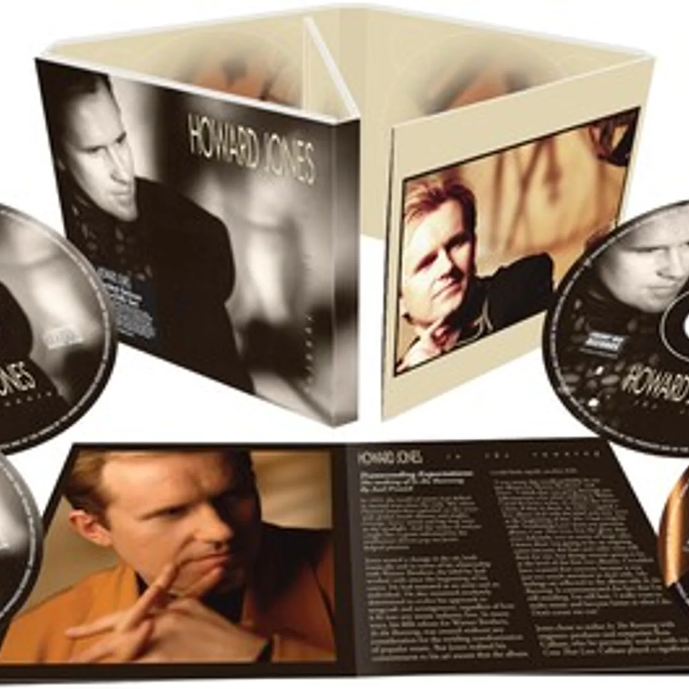 Howard Jones IN THE RUNNING CD