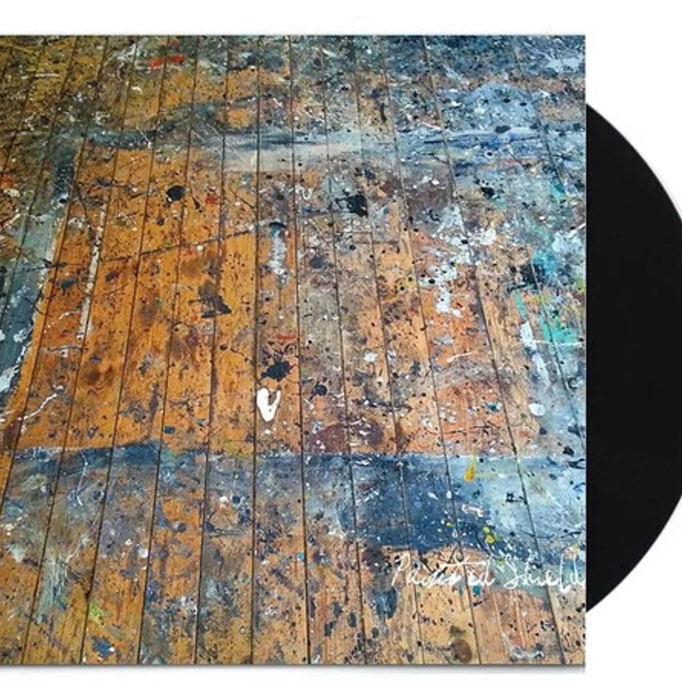 Painted Shield Vinyl Record