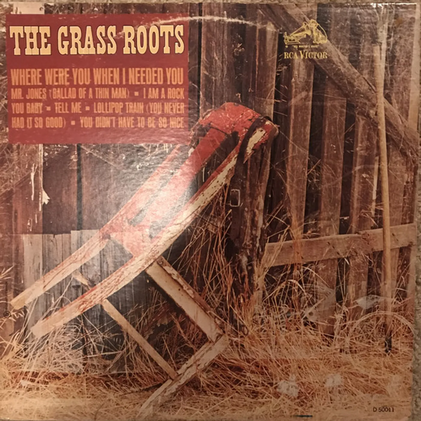The Grass Roots WHERE WERE YOU WHEN I NEEDED YOU CD