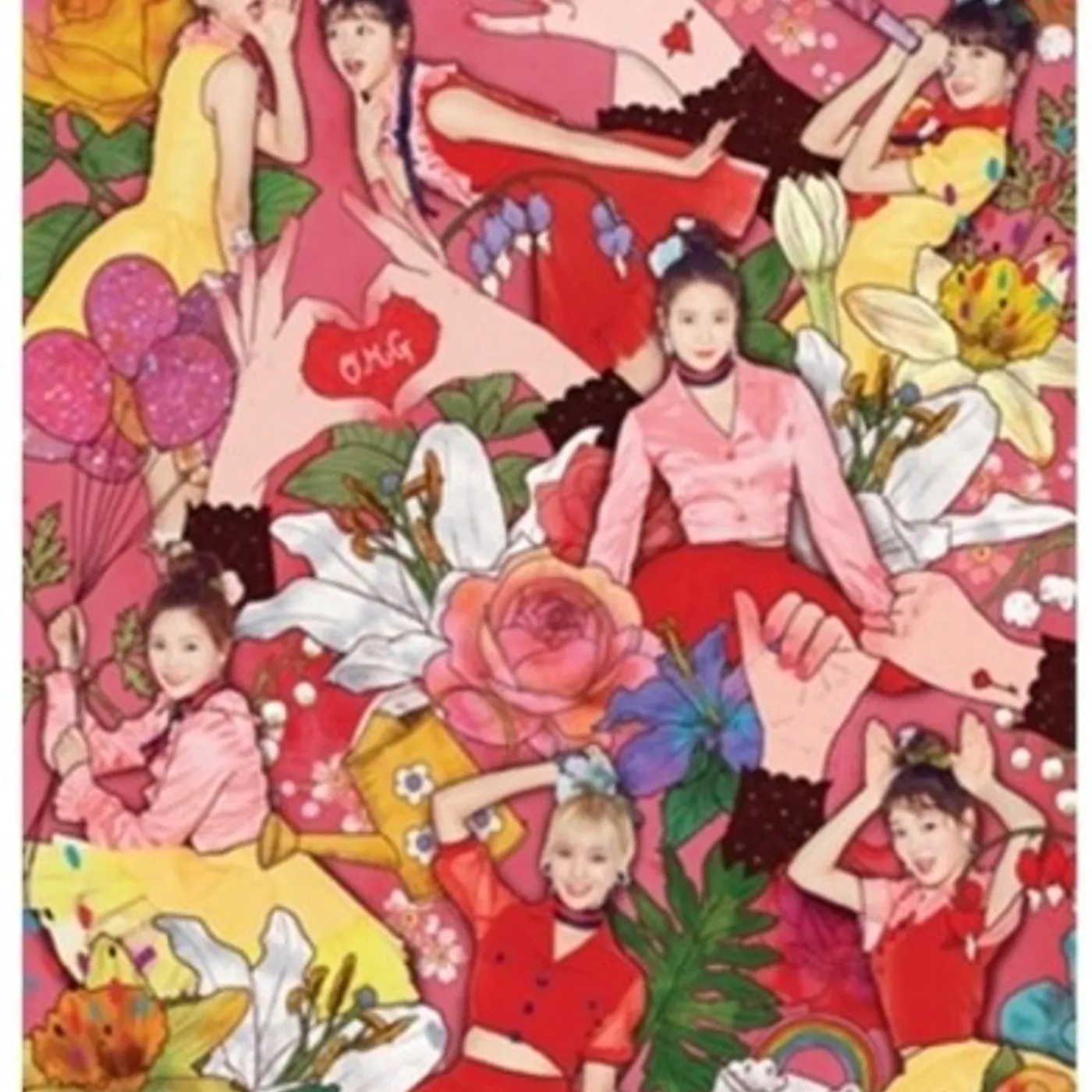 OH MY GIRL COLORING BOOK (4TH MINI ALBUM) CD