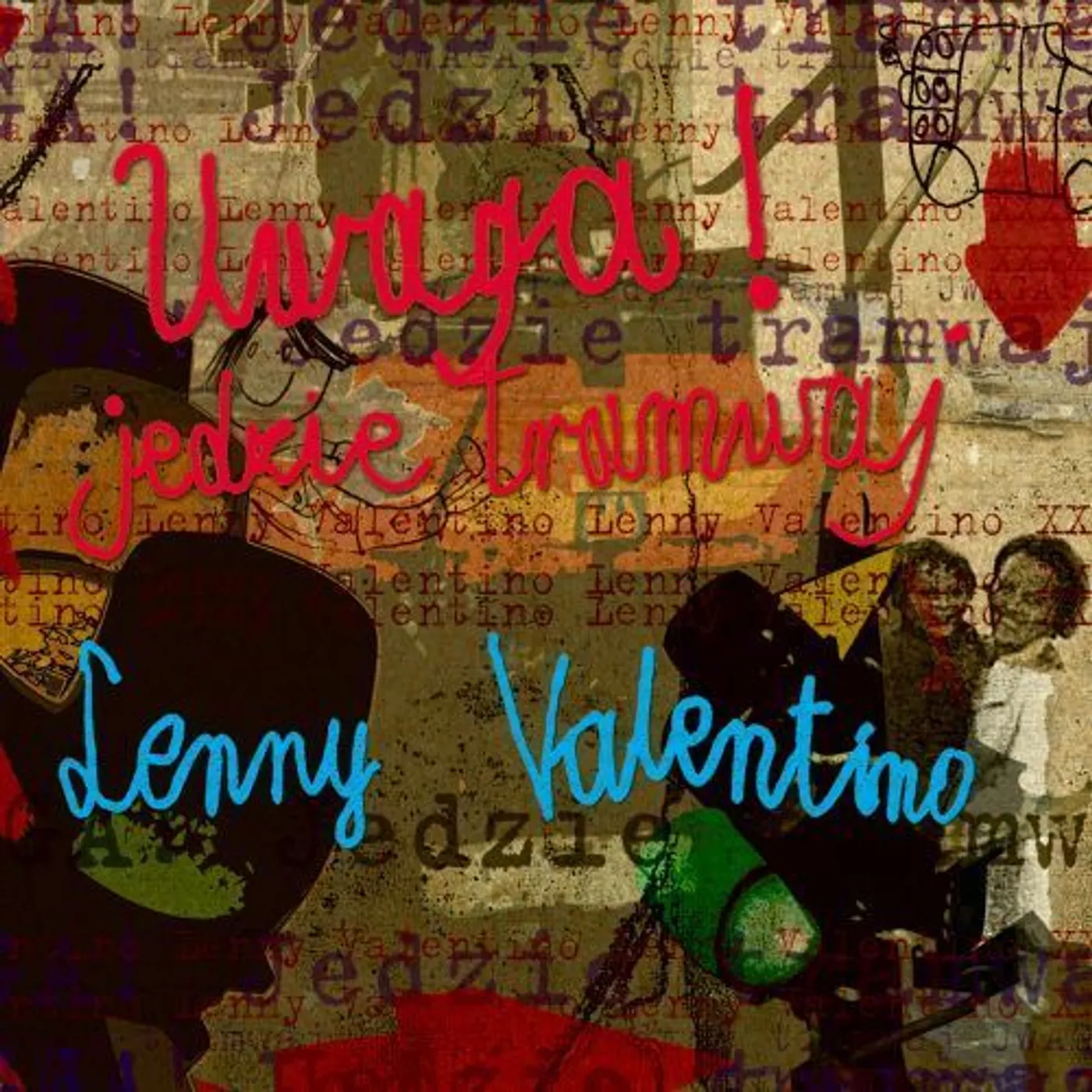 Lenny Valentino UWAGA JEDZIE TRAMWAJ Vinyl Record