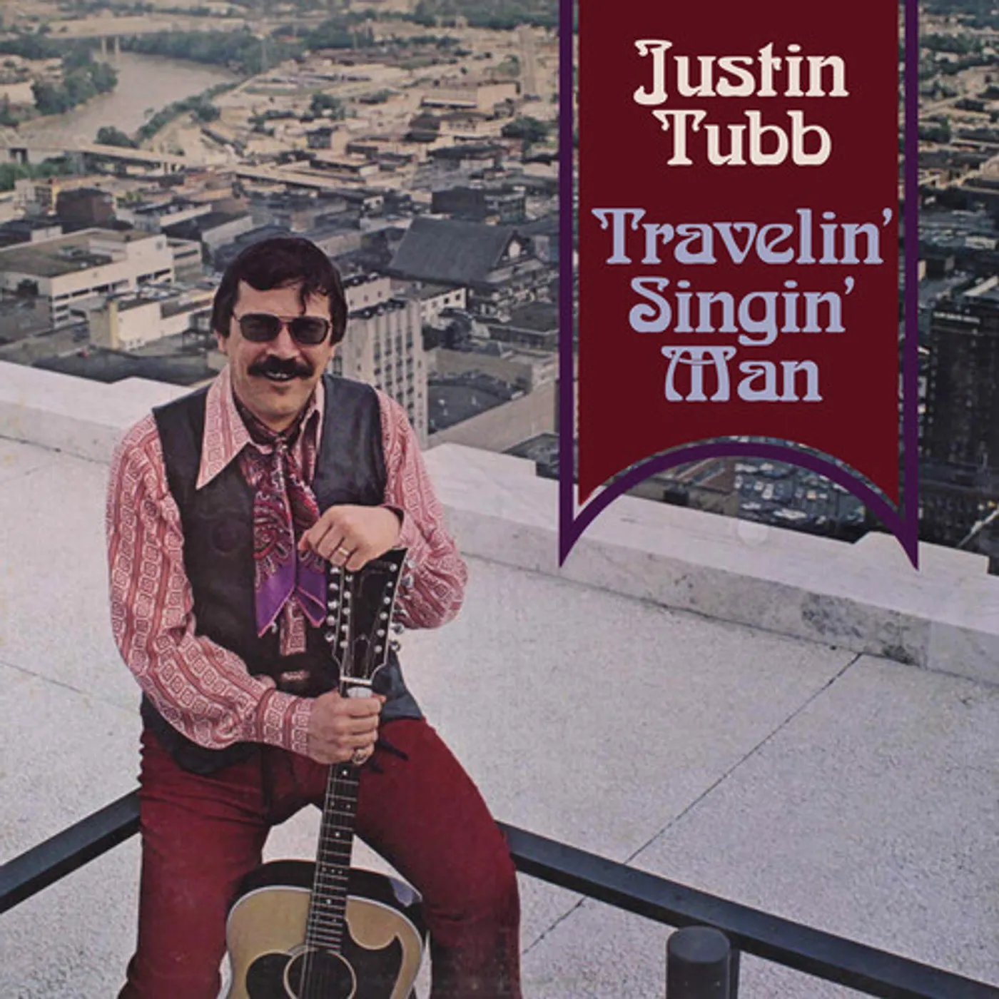 Justin Tubb TRAVELIN' SINGIN' MAN CD