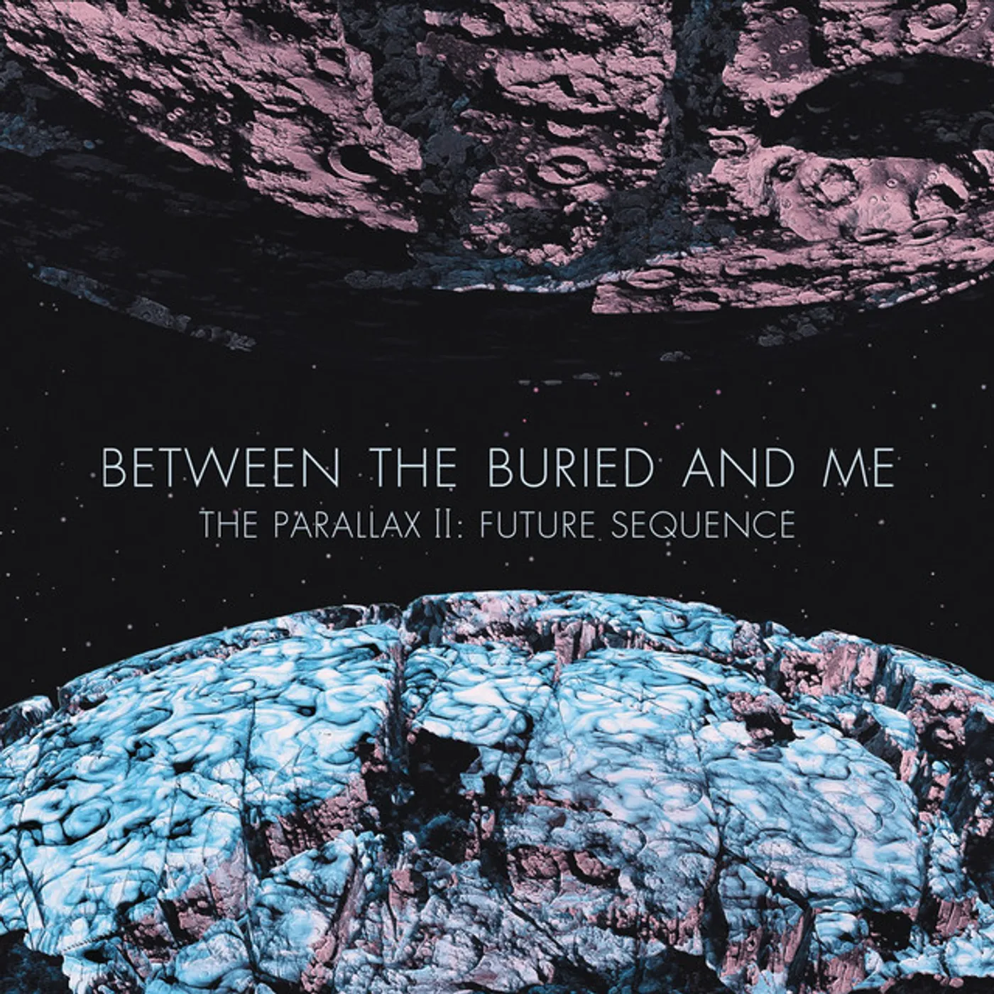 Between The Buried And Me PARALLAX II: FUTURE SEQUENCE (Pink/Black & White/Blue Marble) Vinyl Record