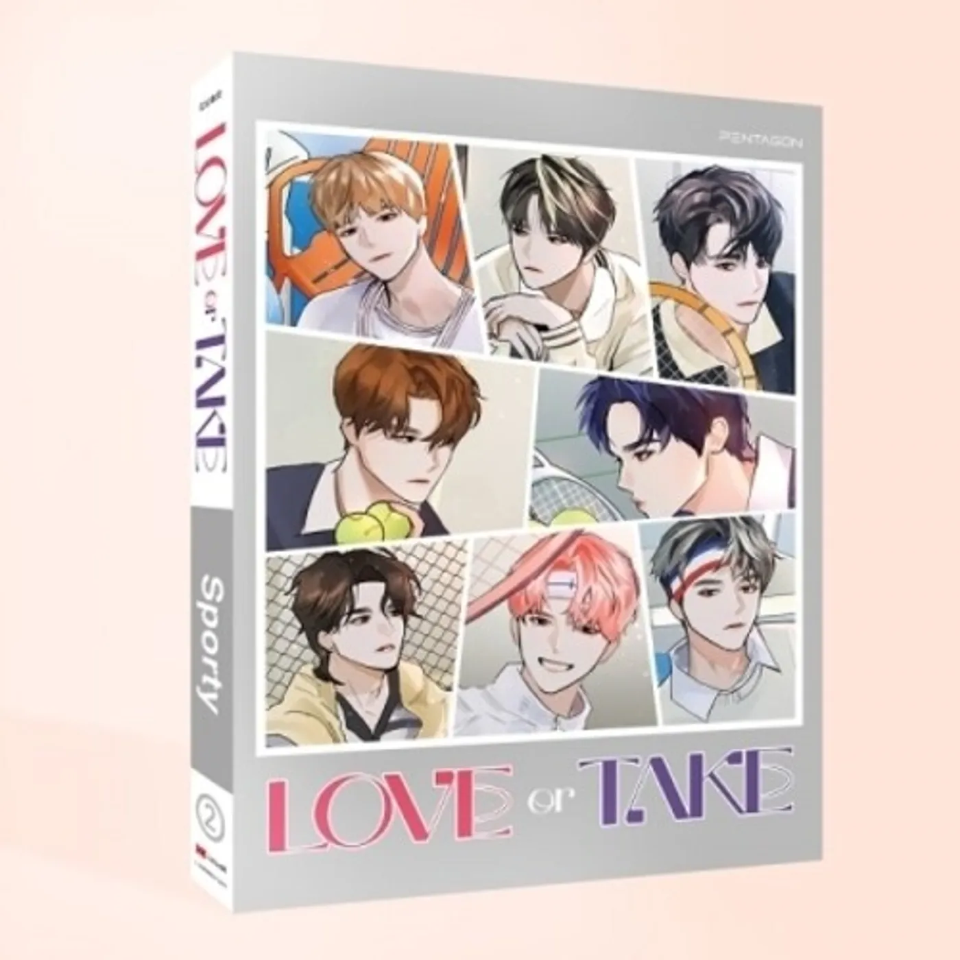 PENTAGON LOVE OR TAKE (SPORTY VER.) CD