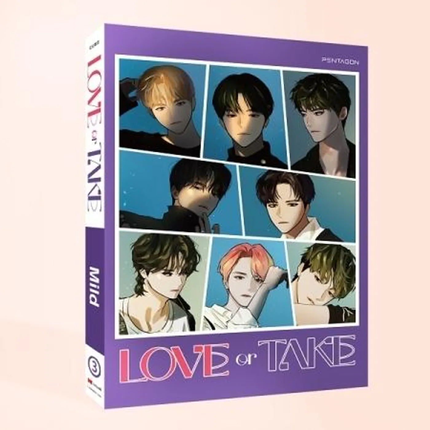 PENTAGON LOVE OR TAKE (MILD VER.) CD