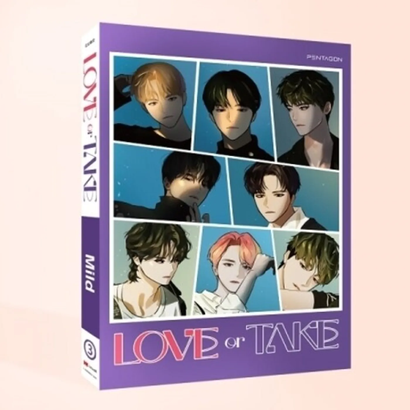 PENTAGON LOVE OR TAKE (MILD VERSION) CD