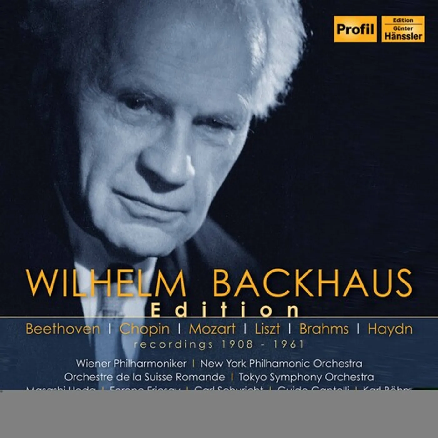 Wilhelm Backhaus BEETHOVEN, CHOPIN, & OTHERS: PIANO WORKS CD