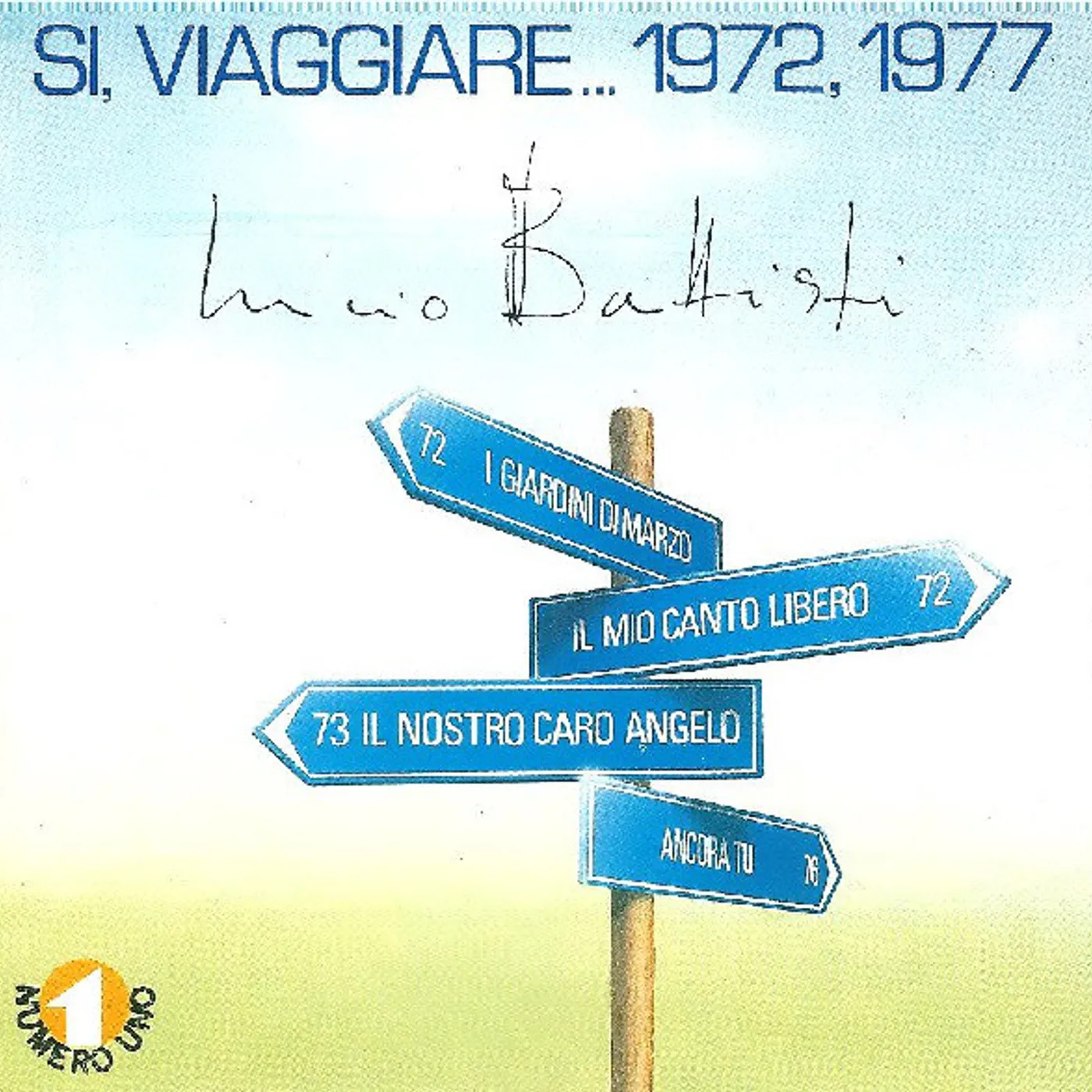Lucio Battisti SI VIAGGIARE 1972-1977 Vinyl Record