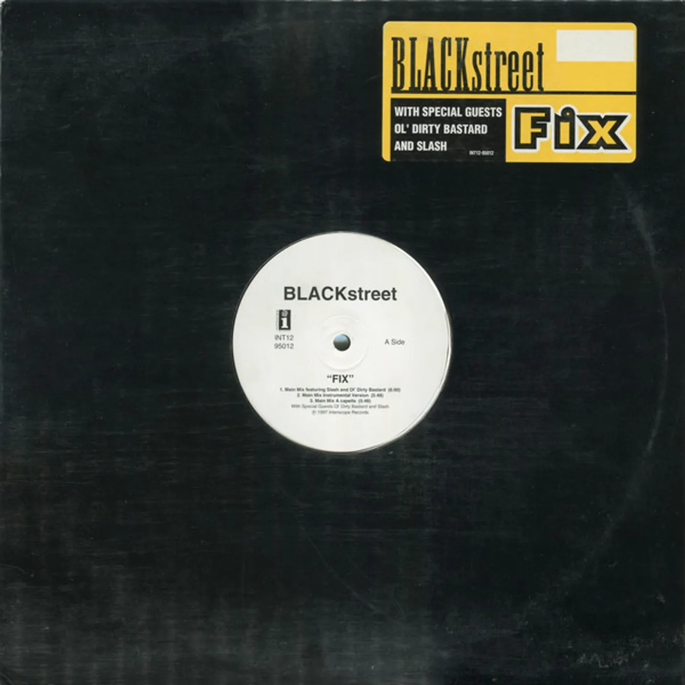 Blackstreet Fix Vinyl Record