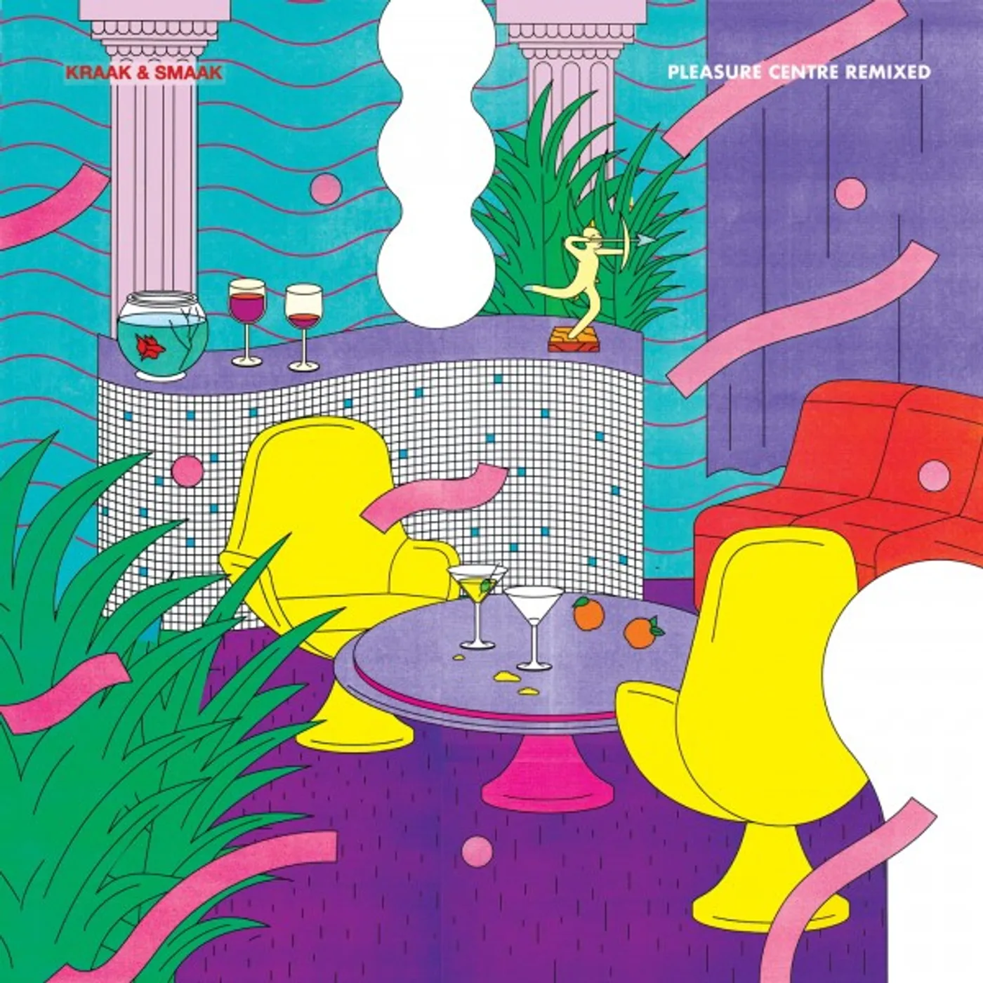 Kraak & Smaak PLEASURE CENTRE REMIXED VOL. 2 Vinyl Record