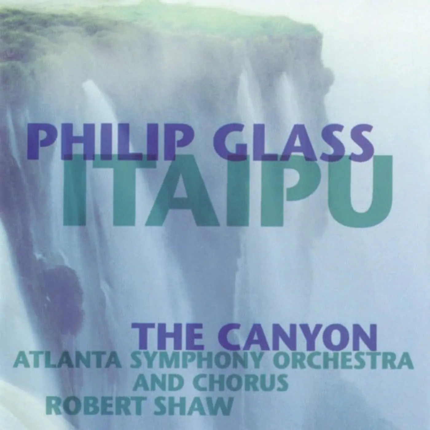 Philip Glass ITAIPU / CANYON (2LP/180G/INSERT WITH LINER NOTES/DELUXE HEAVYWEIGHT SLEEVE WITH GLOSS LAMINATE) Vinyl Record
