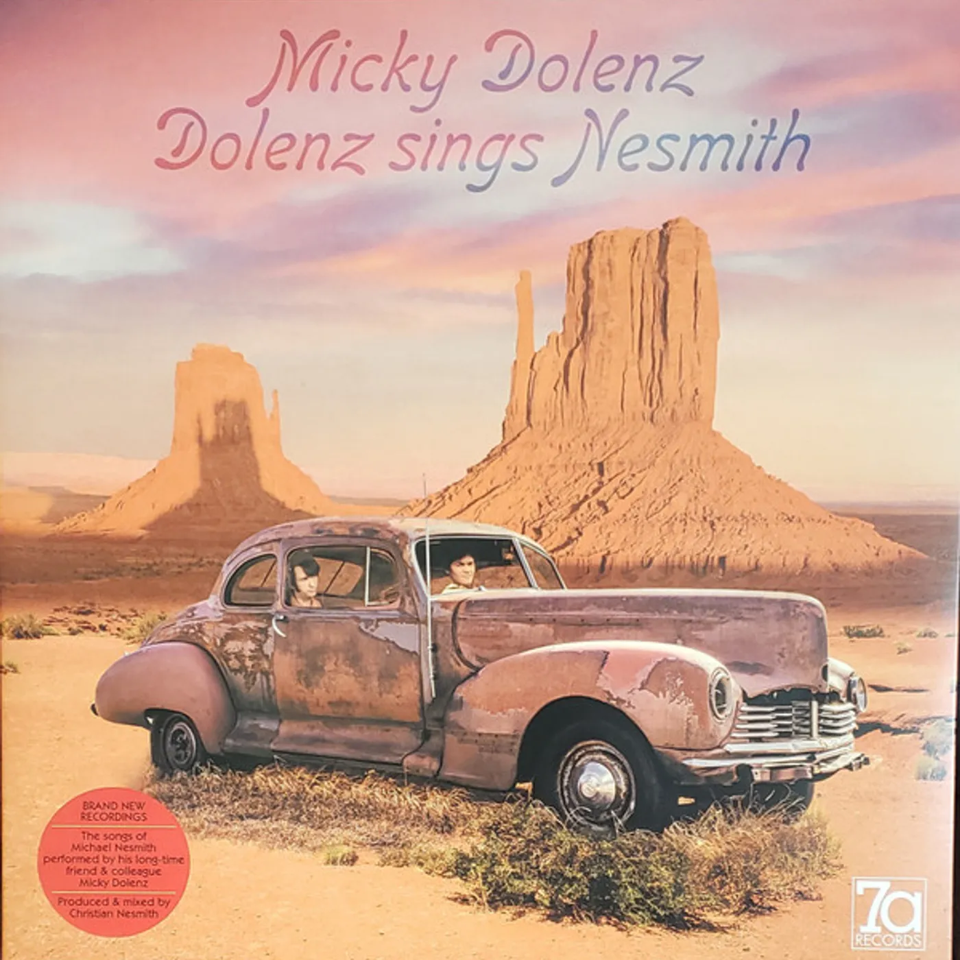 Micky Dolenz SINGS NESMITH Vinyl Record