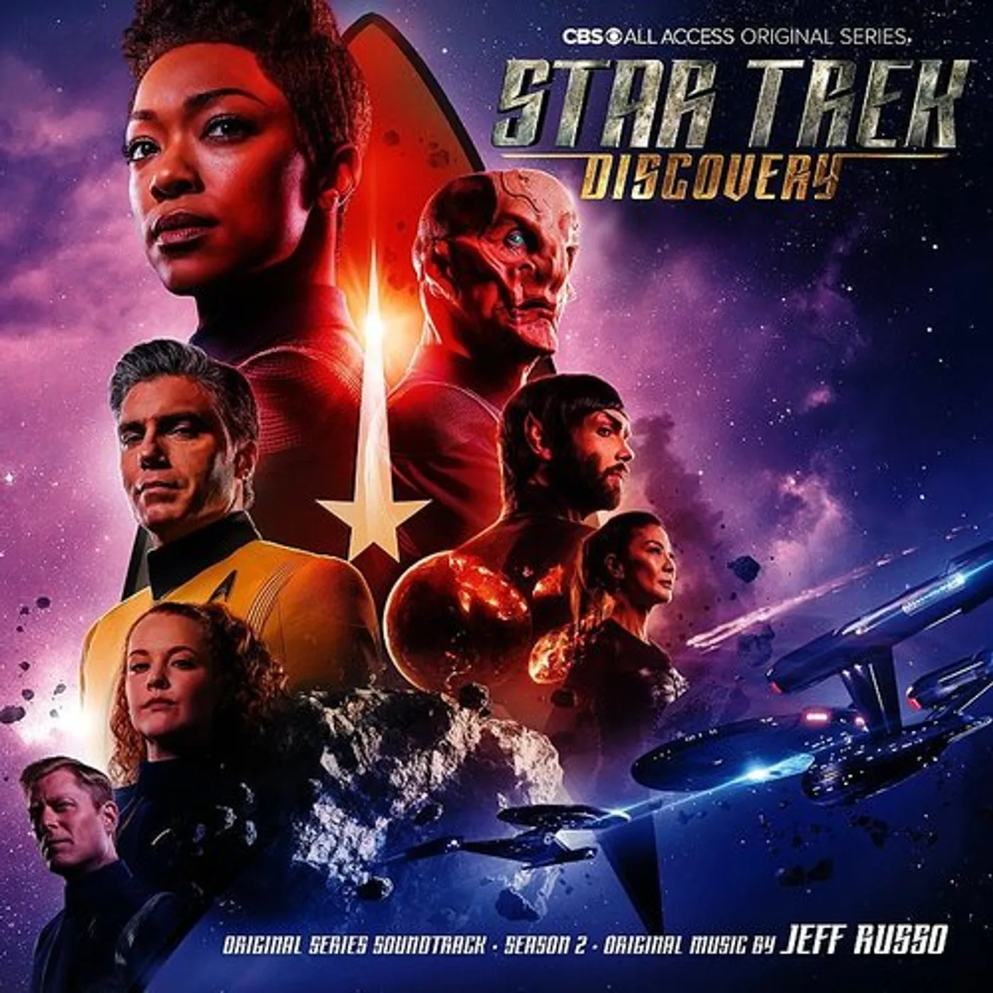 Jeff Russo STAR TREK: DISCOVERY SEASON 2 OST (2LP/INTERSTELLAR SPLATTER VINYL/LIMITED) Vinyl Record