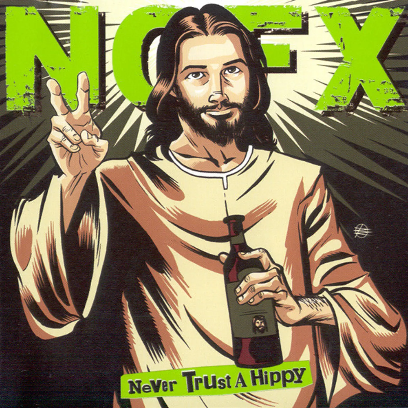 NOFX Never Trust a Hippy Vinyl Record