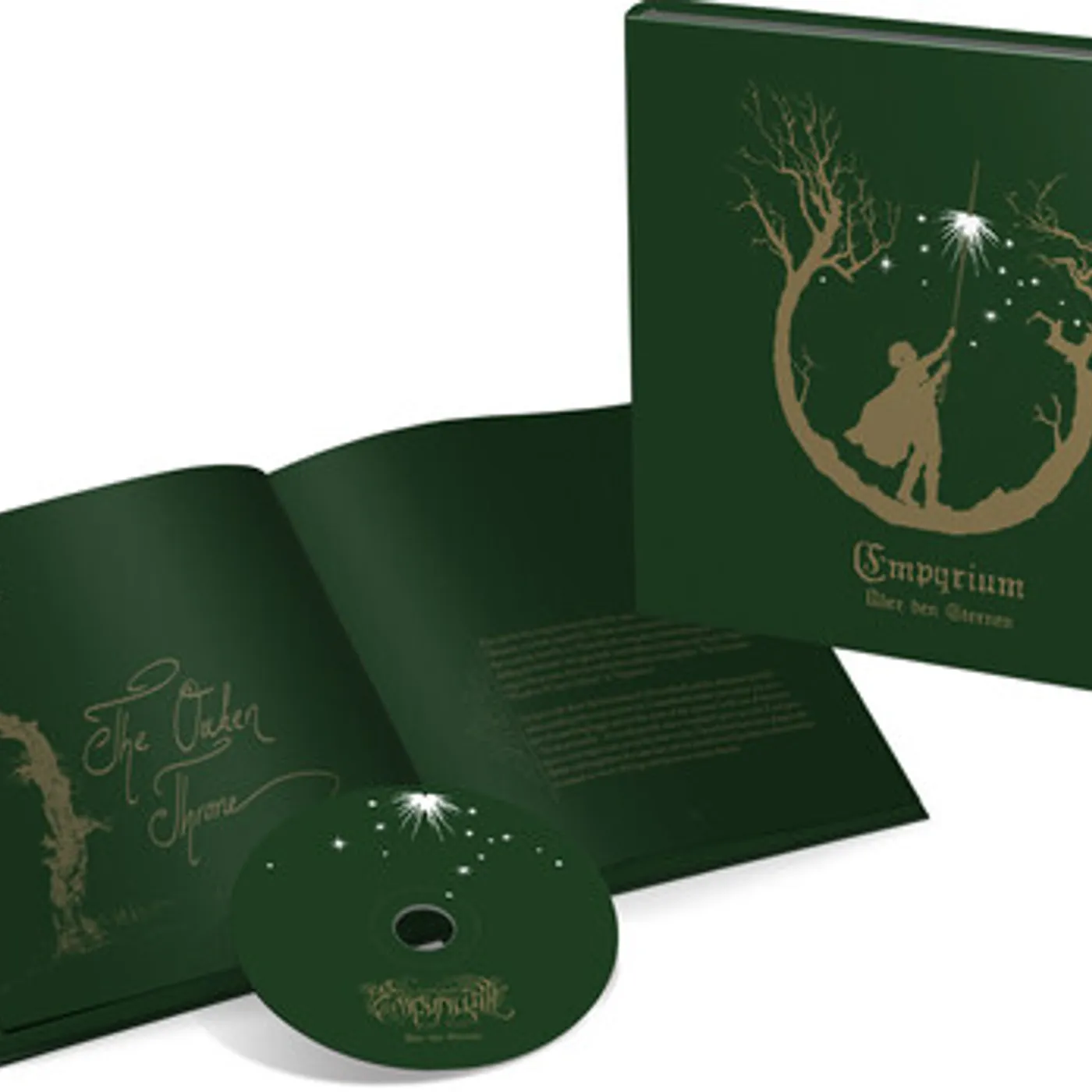 Empyrium UBER DEN STERNEN (CD HARDCOVER BOOK) CD