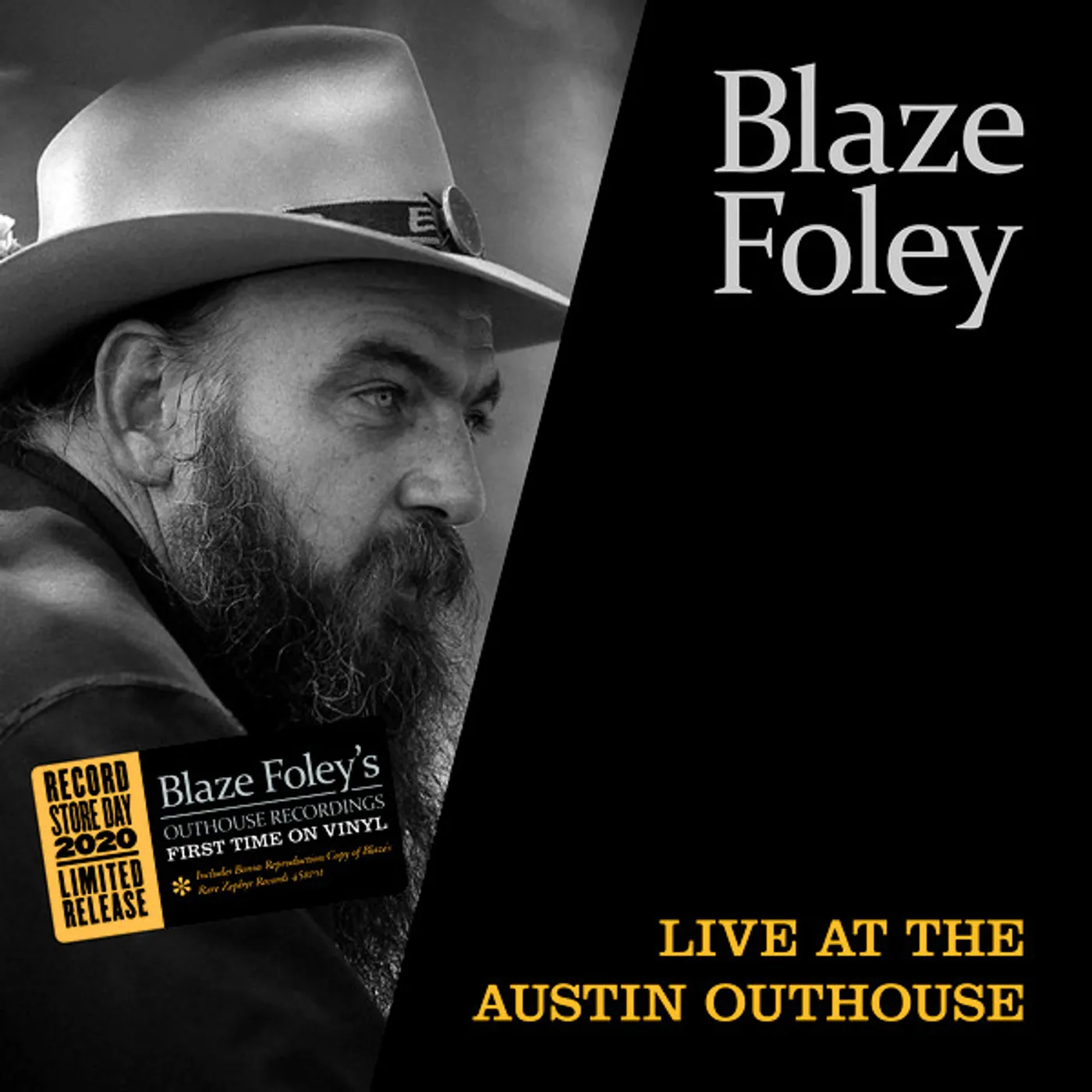 Blaze Foley Live at the Austin Outhouse Vinyl Record