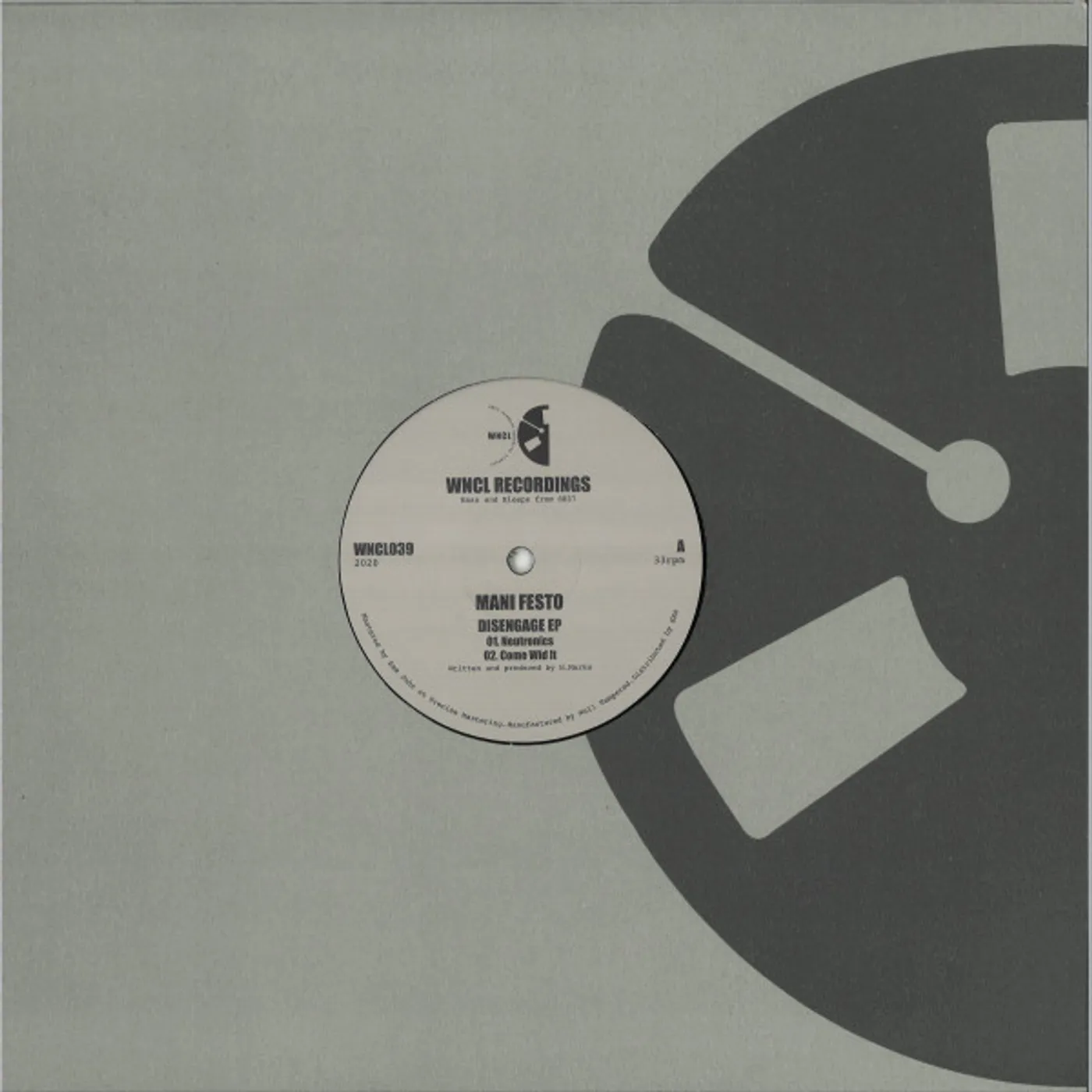 Mani Festo DISENGAGE Vinyl Record