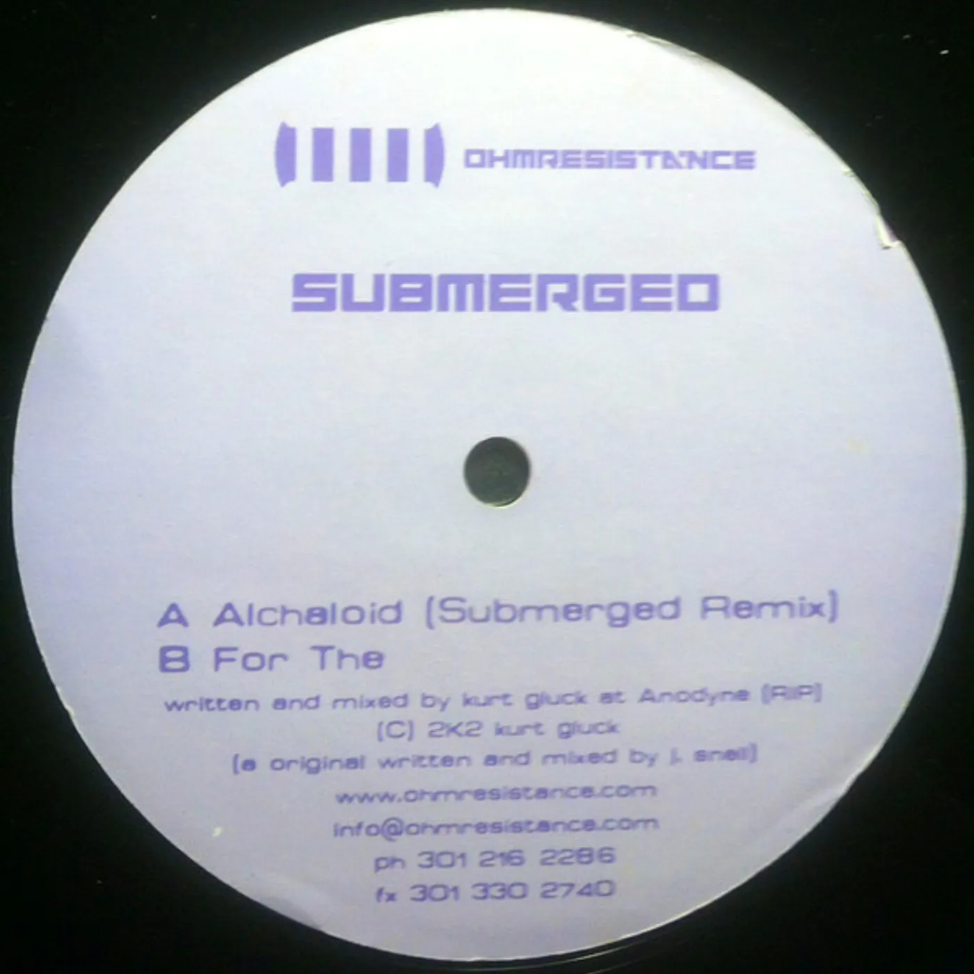 Submerged ALCHALOID RESHAPE / FOR THE Vinyl Record