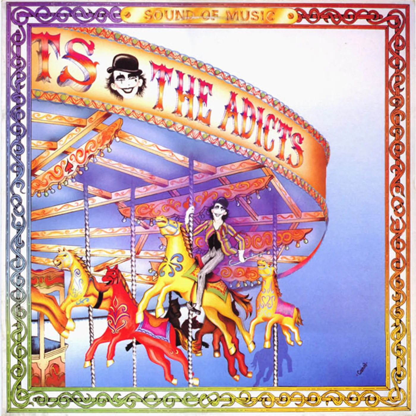 The Adicts SOUND OF MUSIC Vinyl Record