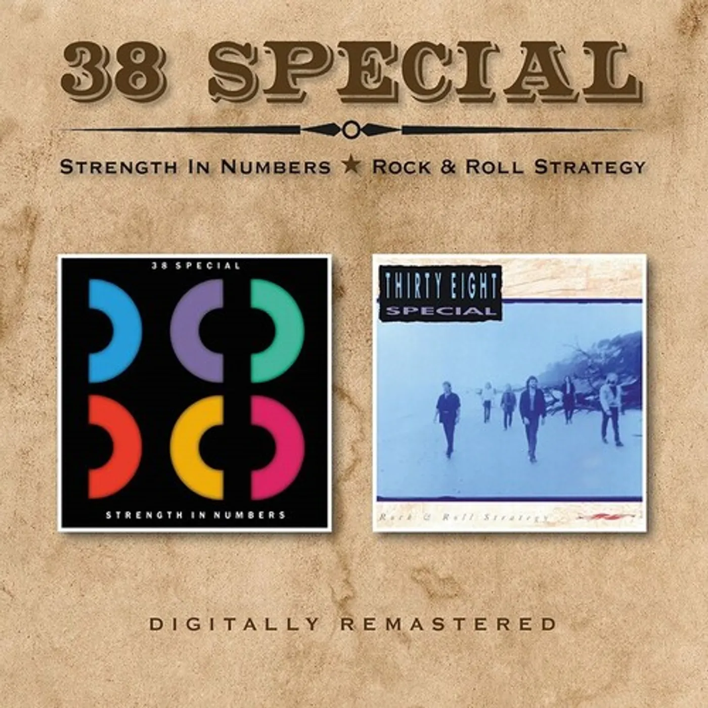 38 Special STRENGTH IN NUMBERS / ROCK & ROLL STRATEGY CD