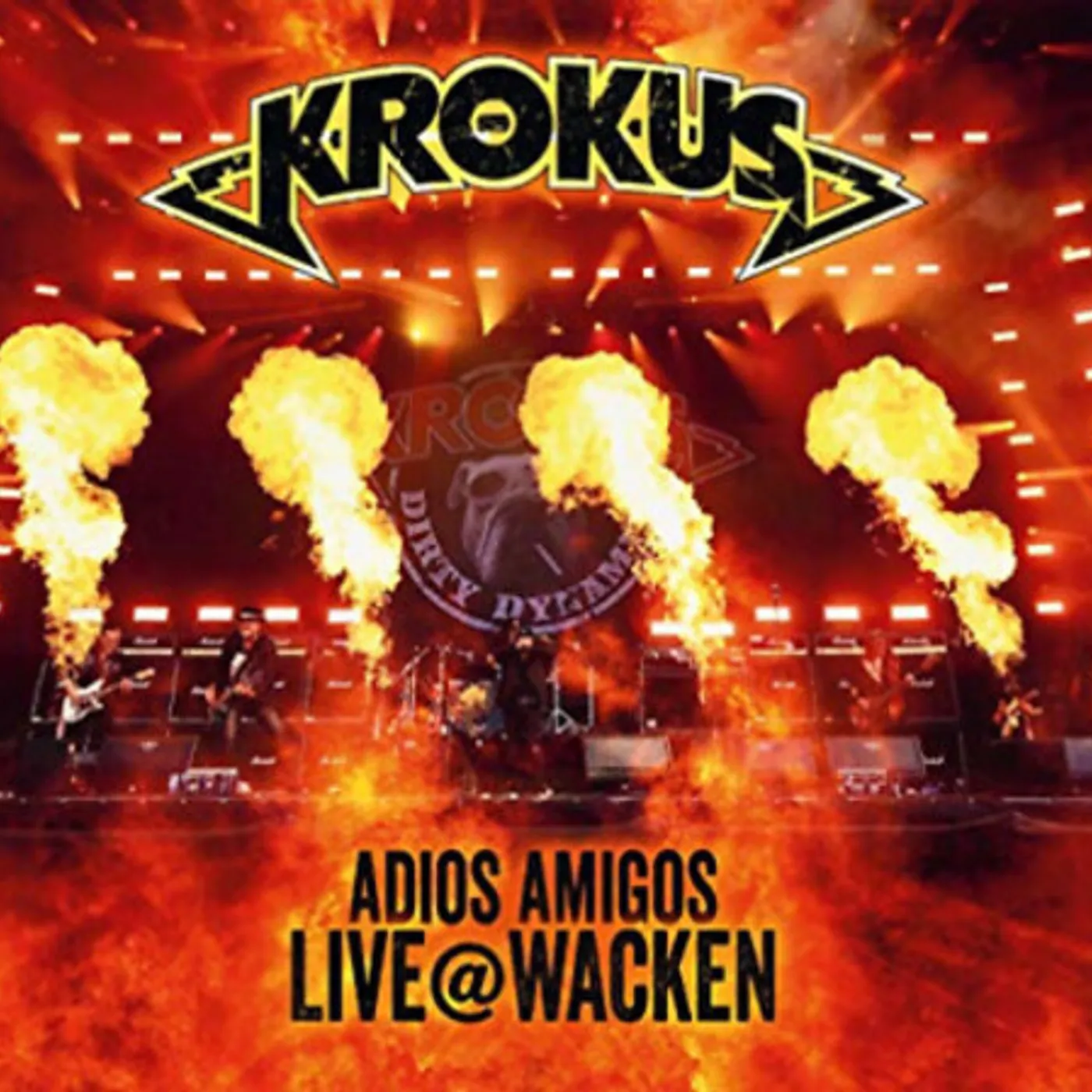 Krokus ADIOS AMIGOS LIVE AT WACKEN CD