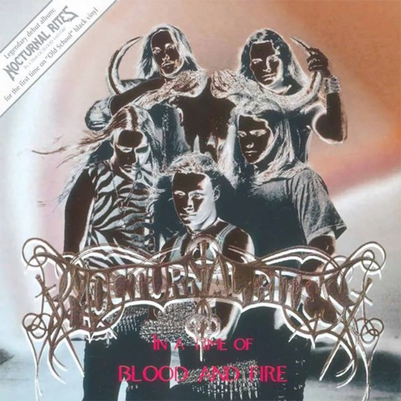 Nocturnal Rites In A Time Of Blood And Fire Vinyl Record