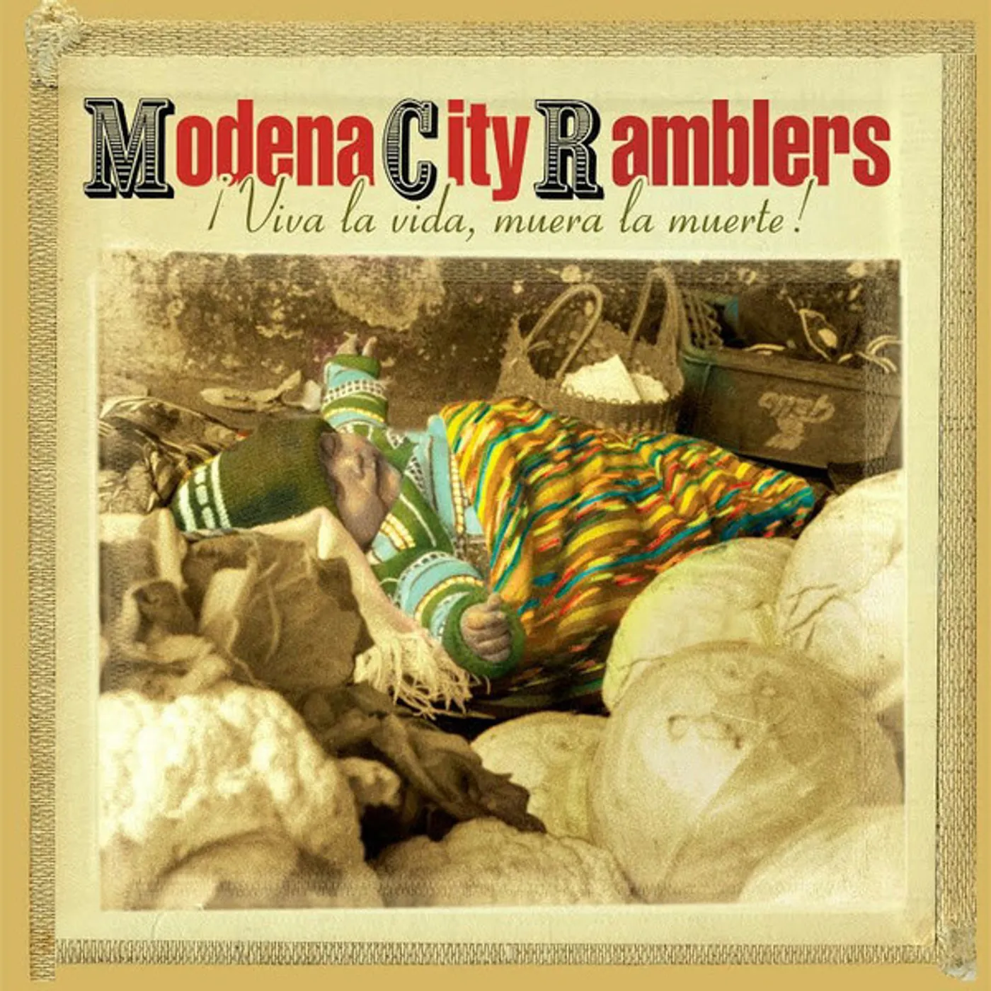Modena City Ramblers VIVA LA VIDA MUERA LA MUERTE Vinyl Record