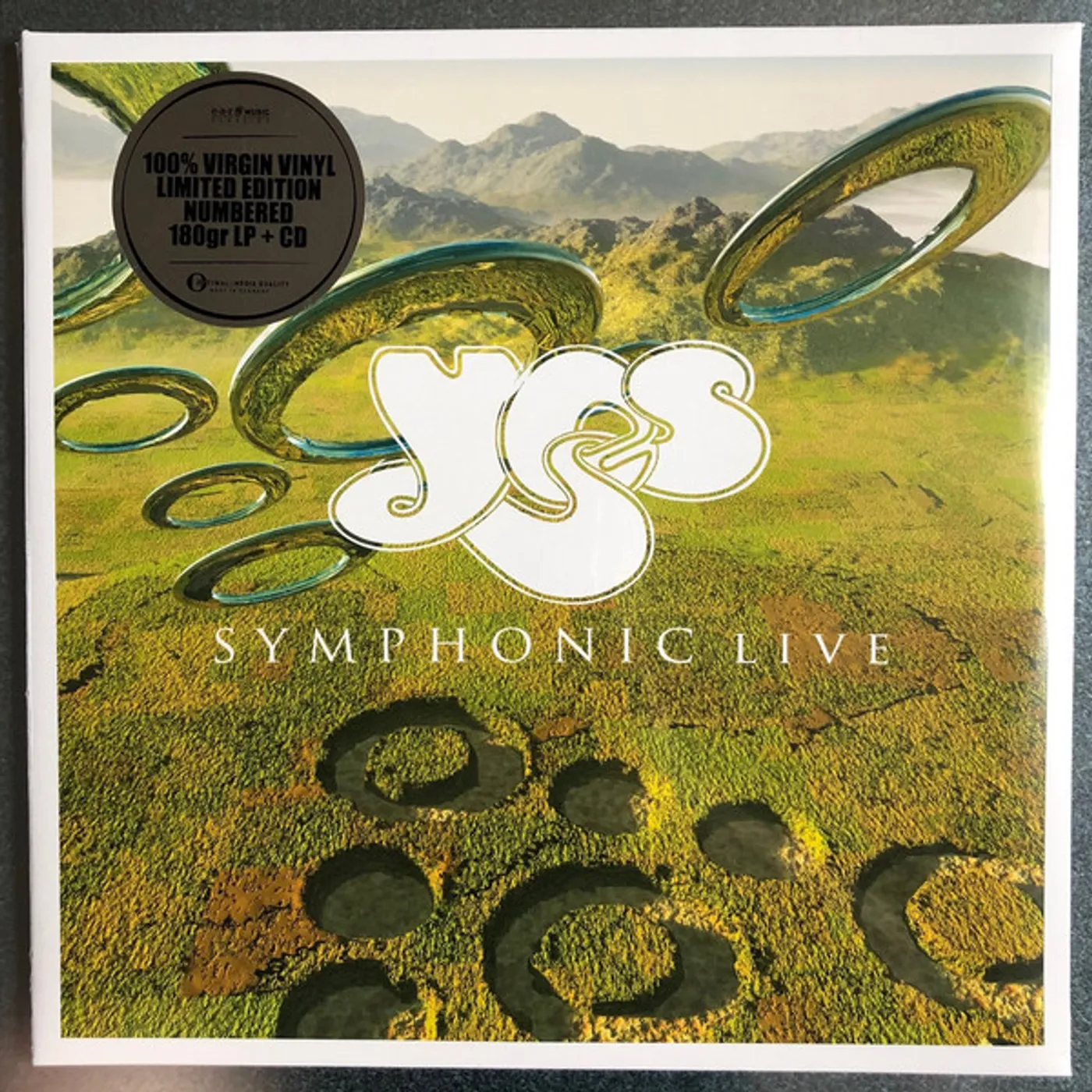 Yes Symphonic Live Vinyl Record