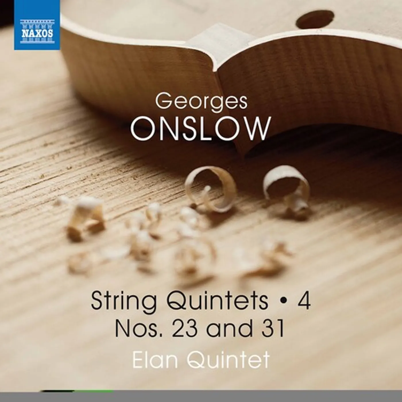 Elan Quintet ONSLOW: STRING QUINTETS, VOL. 4 - NOS. 23 & 31 CD