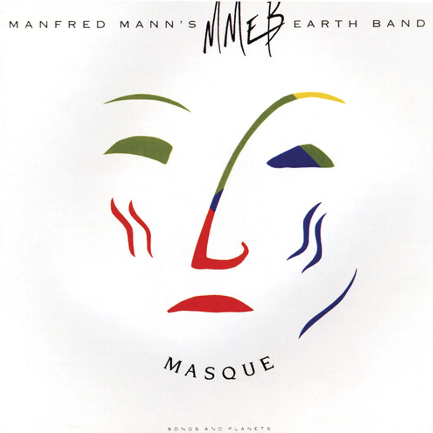 Manfred Mann's Earth Band Masque Vinyl Record