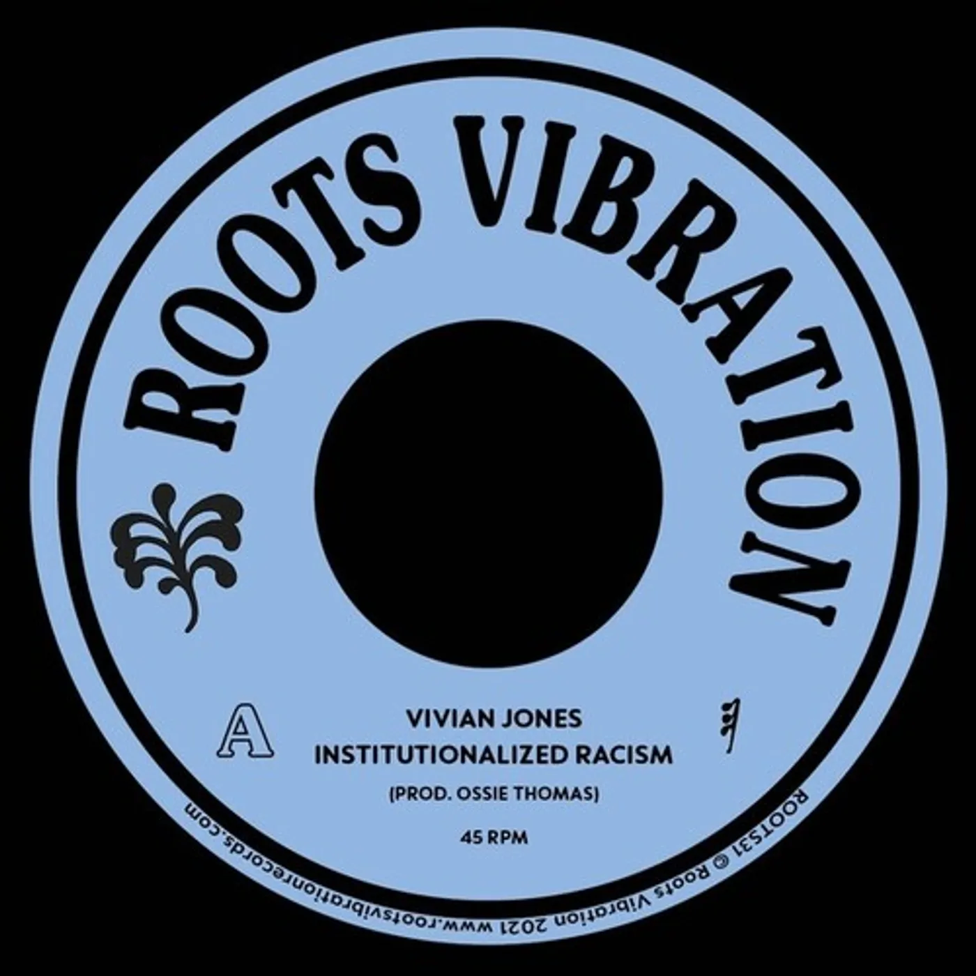 Vivian Jones Institutionalized Racism Vinyl Record