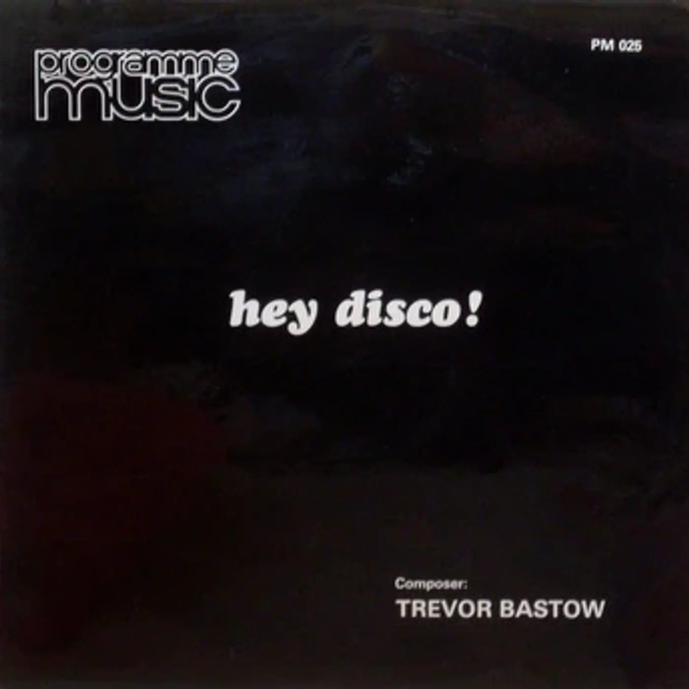 Trevor Bastow HEY DISCO! Vinyl Record