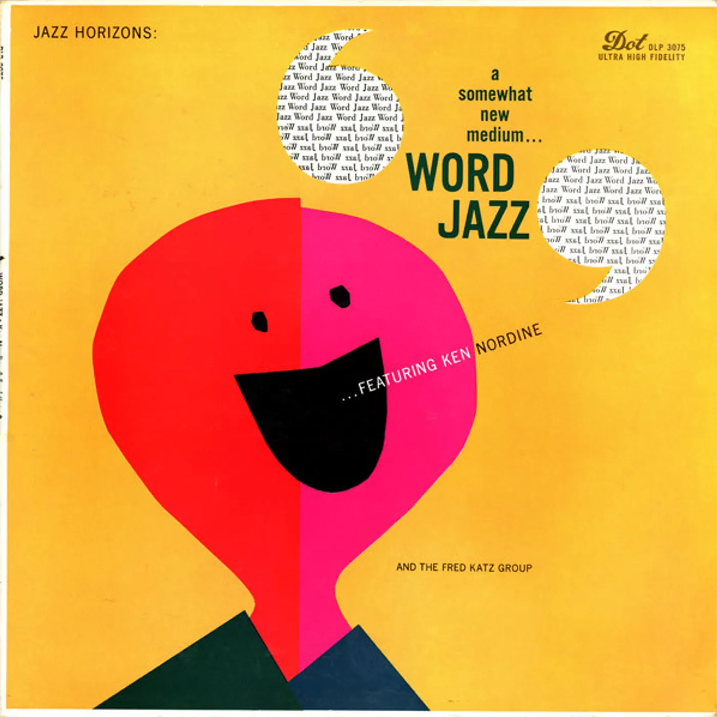 Ken Nordine Word Jazz Vinyl Record