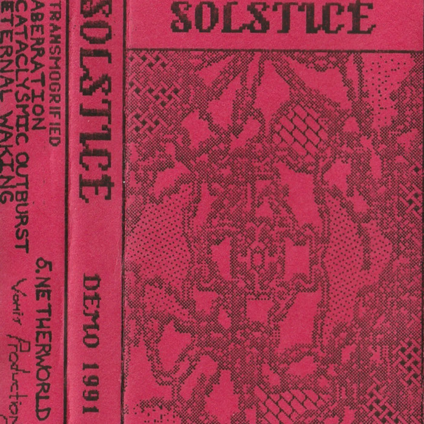 Solstice  DEMO 1991 (REISSUE/RED VINYL) Vinyl Record