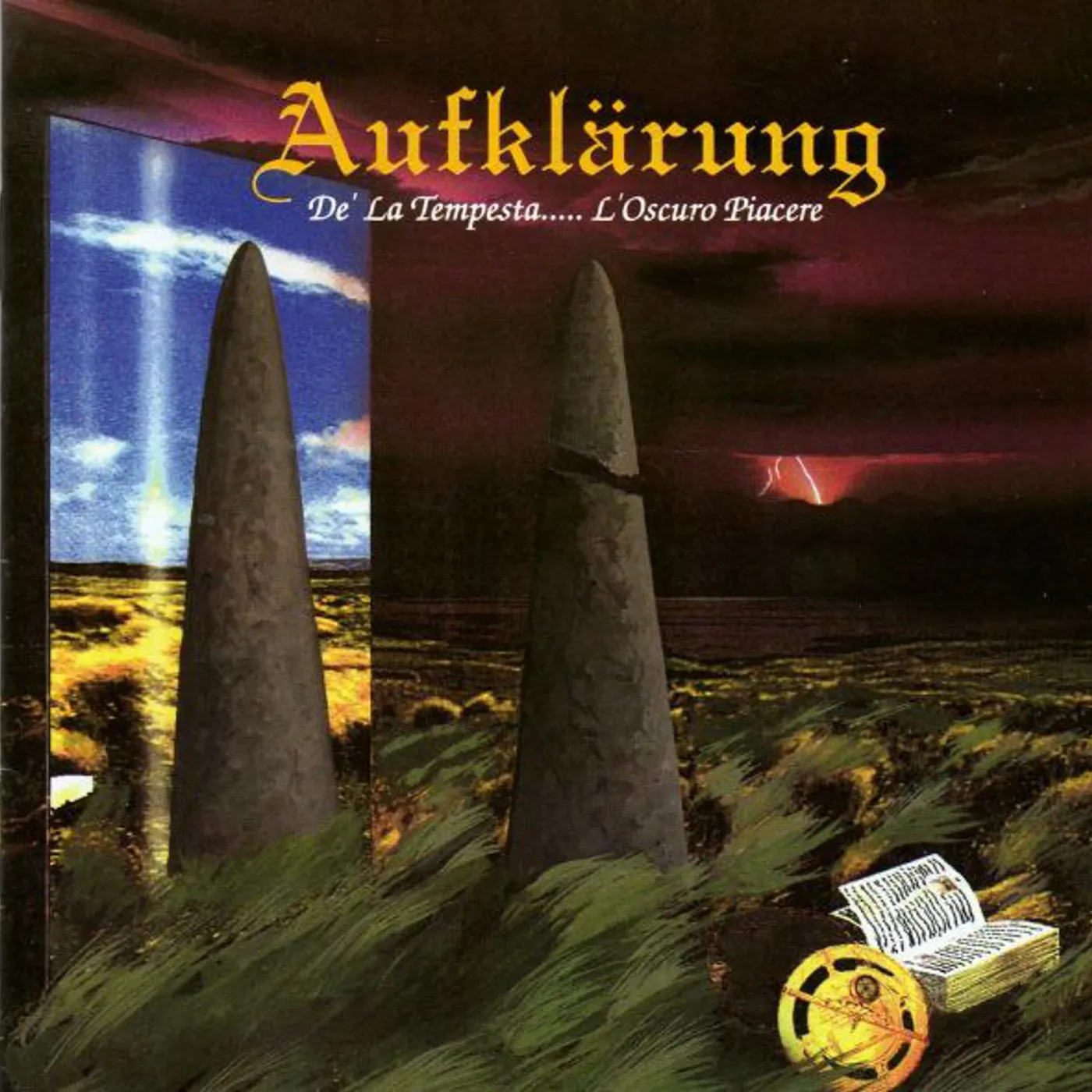 Aufklarung DE LA TEMPESTA L'OSCURO PIACERE Vinyl Record