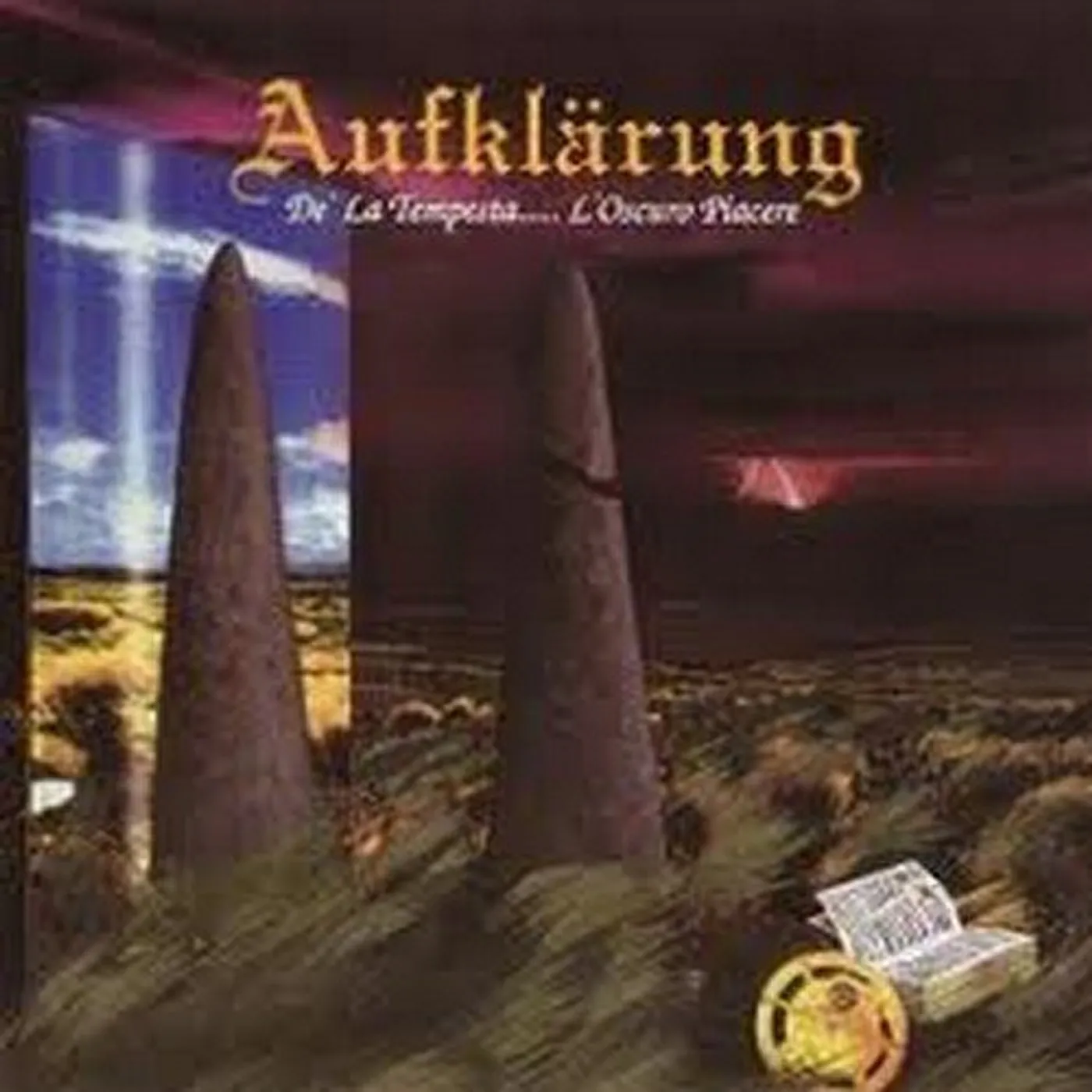 Aufklarung DE LA TEMPESTA L'OSCURO PIACERE Vinyl Record