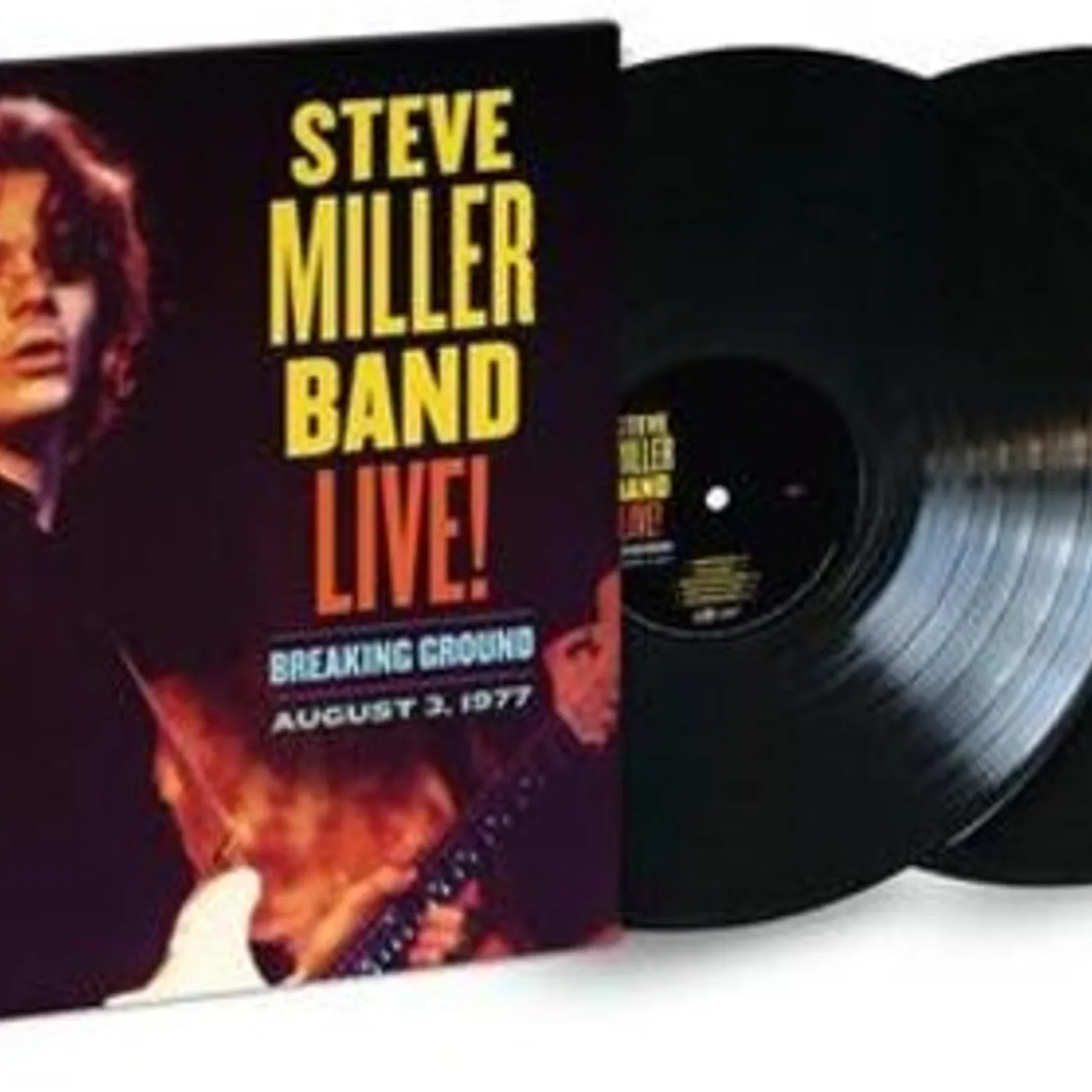 Steve Miller Band LIVE BREAKING GROUND AUGUST 3 1977 Vinyl Record