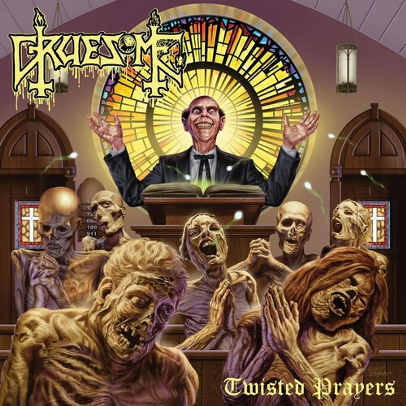 Gruesome Twisted Prayers Vinyl Record