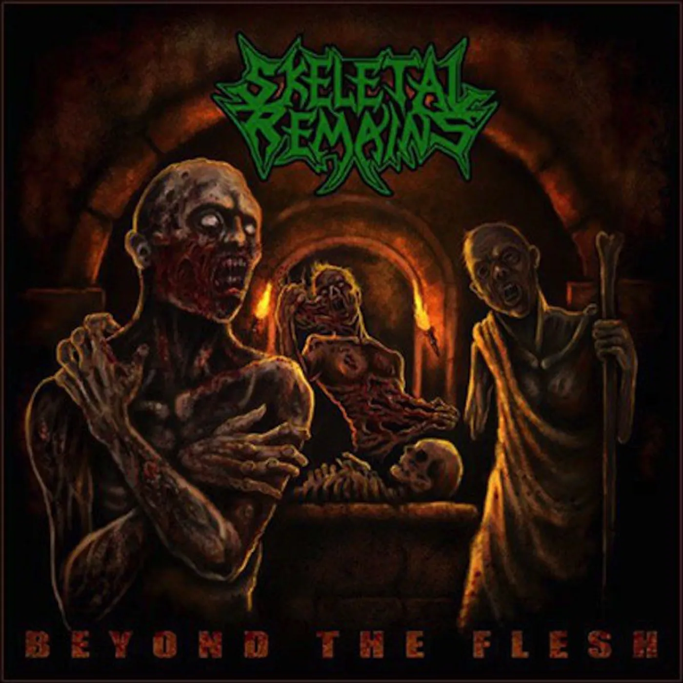 Skeletal Remains Beyond The Flesh Vinyl Record
