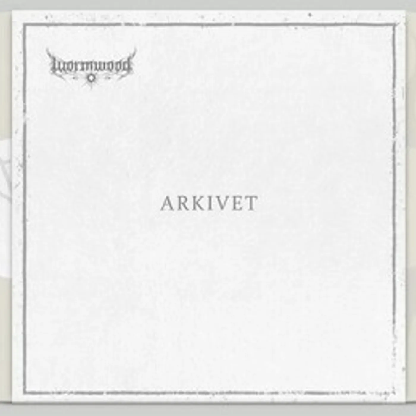 Wormwood ARKIVET (WHITE VINYL) Vinyl Record
