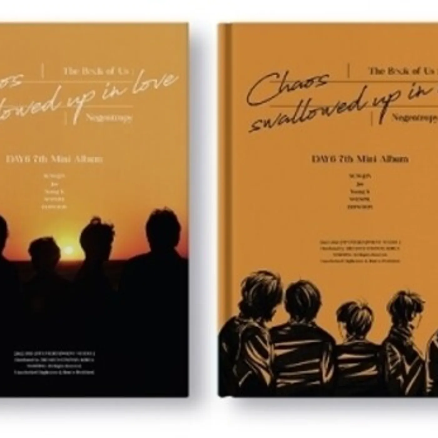 DAY6 BOOK OF US: NEGENTROPY - CHAOS SWALLOWED UP IN CD