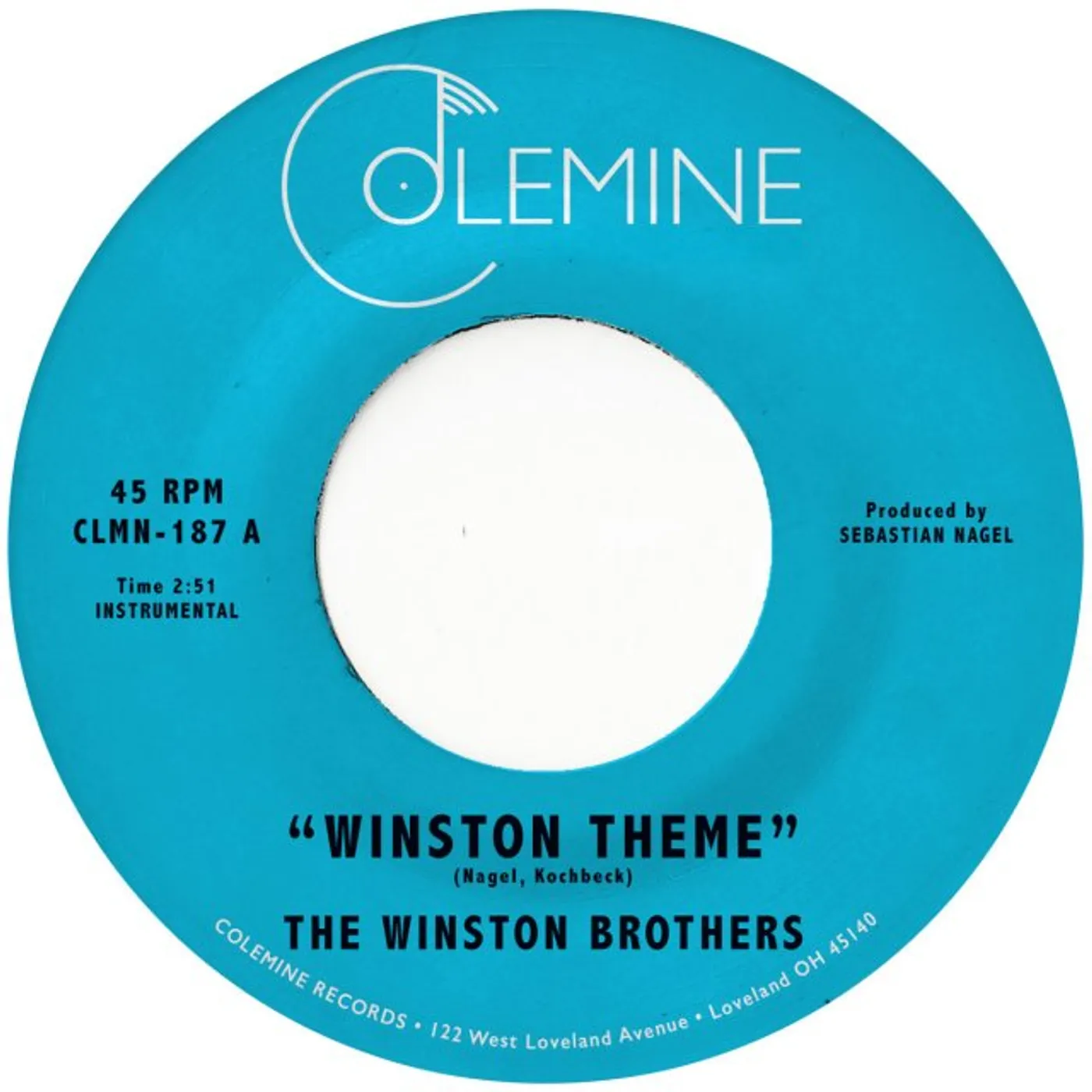 The Winston Brothers Winston Theme Vinyl Record