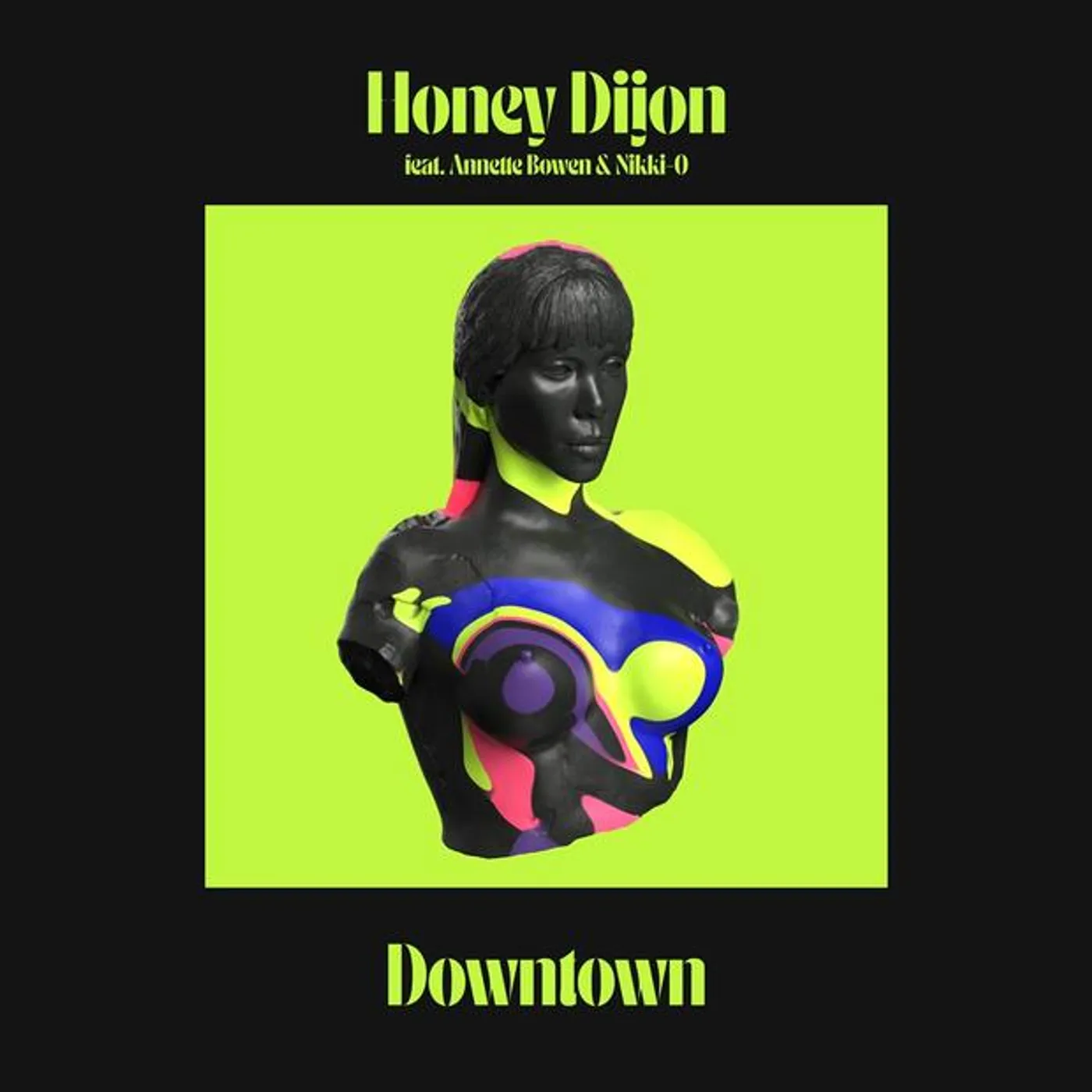 Honey Dijon DOWNTOWN (LOUIE VEGA REMIXES) Vinyl Record