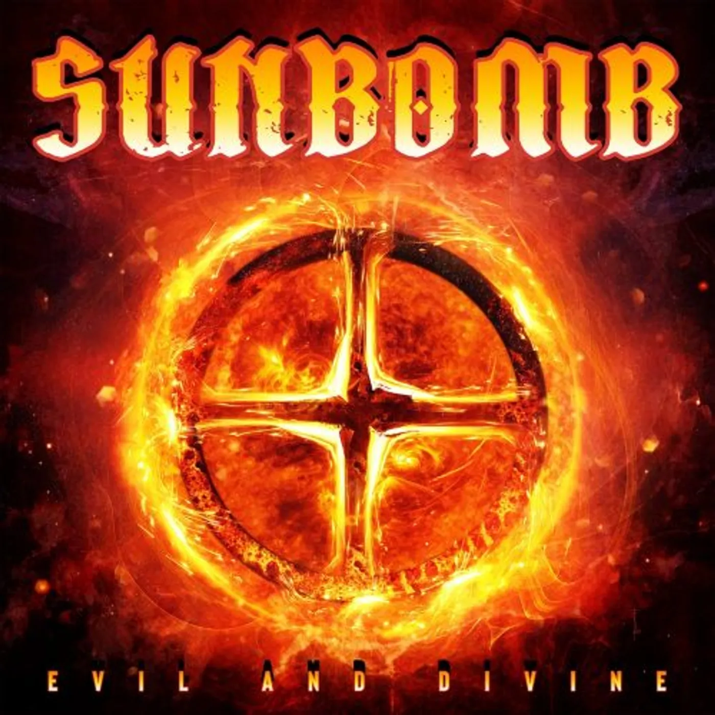 Sunbomb Evil and Divine Vinyl Record