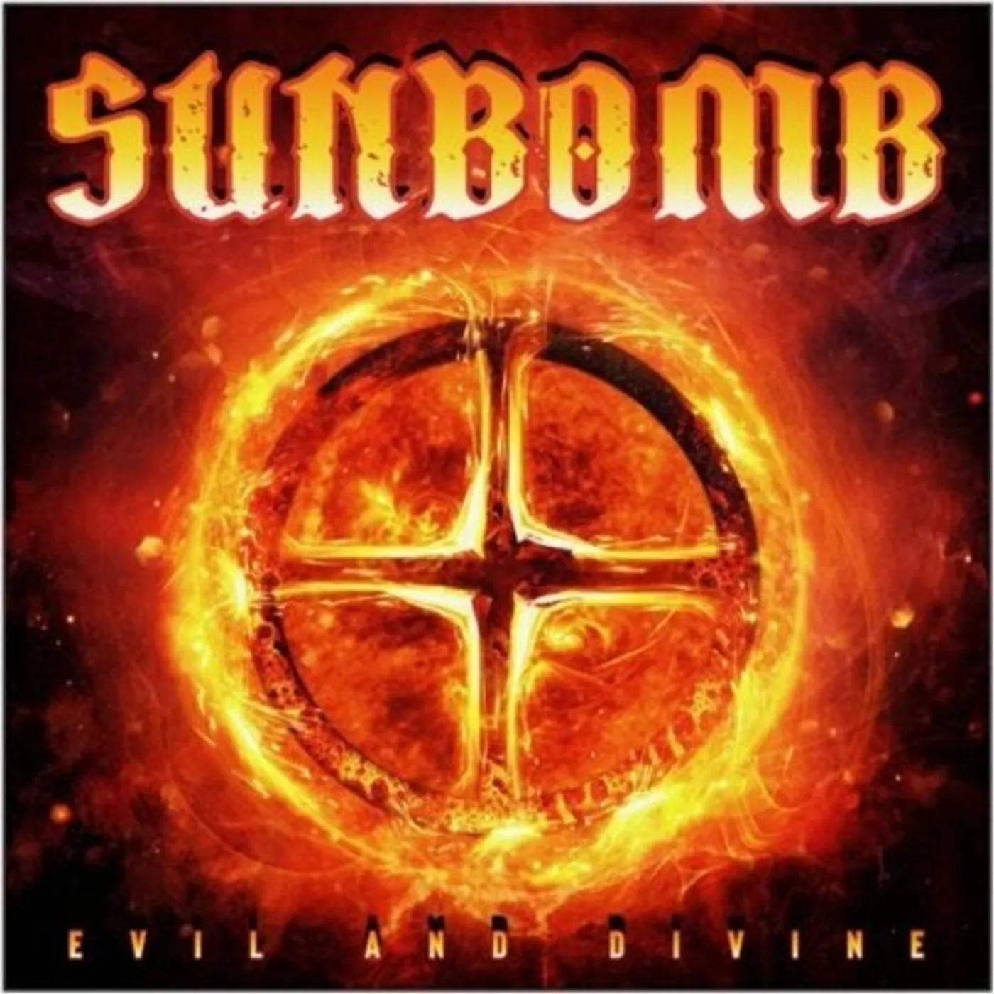Sunbomb Evil and Divine Vinyl Record
