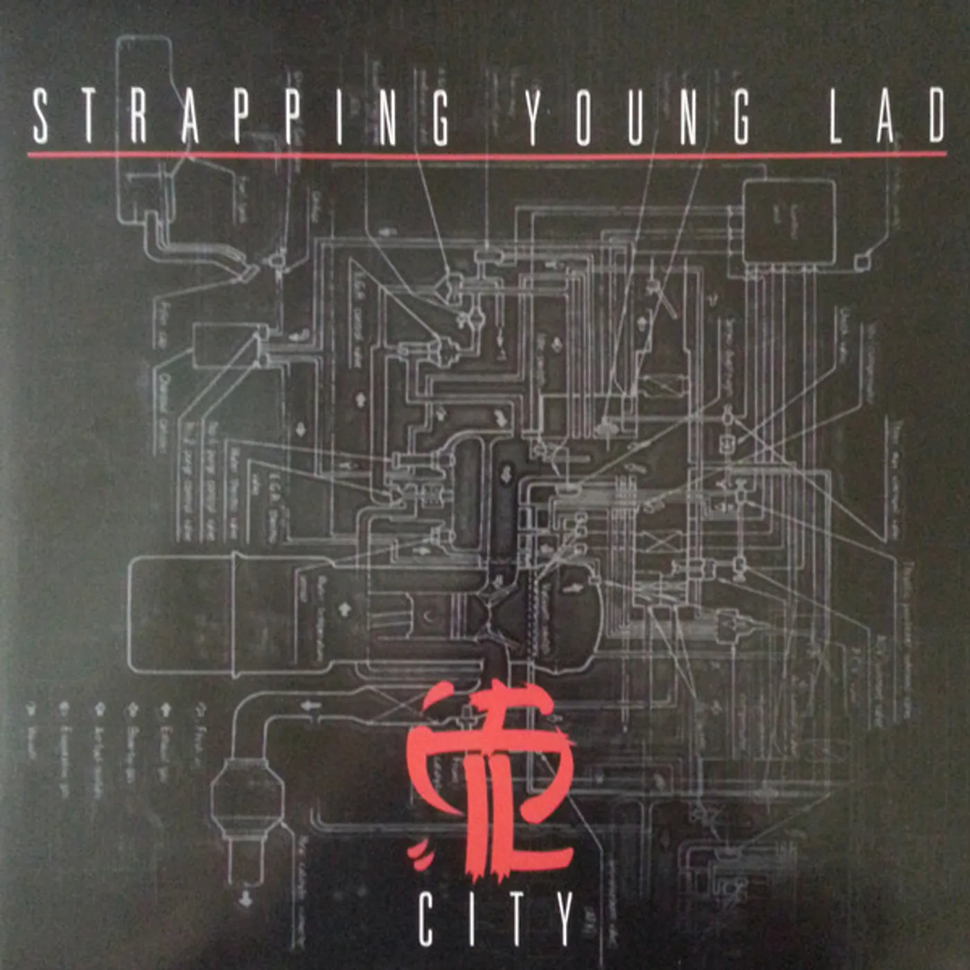 Strapping Young Lad City Vinyl Record