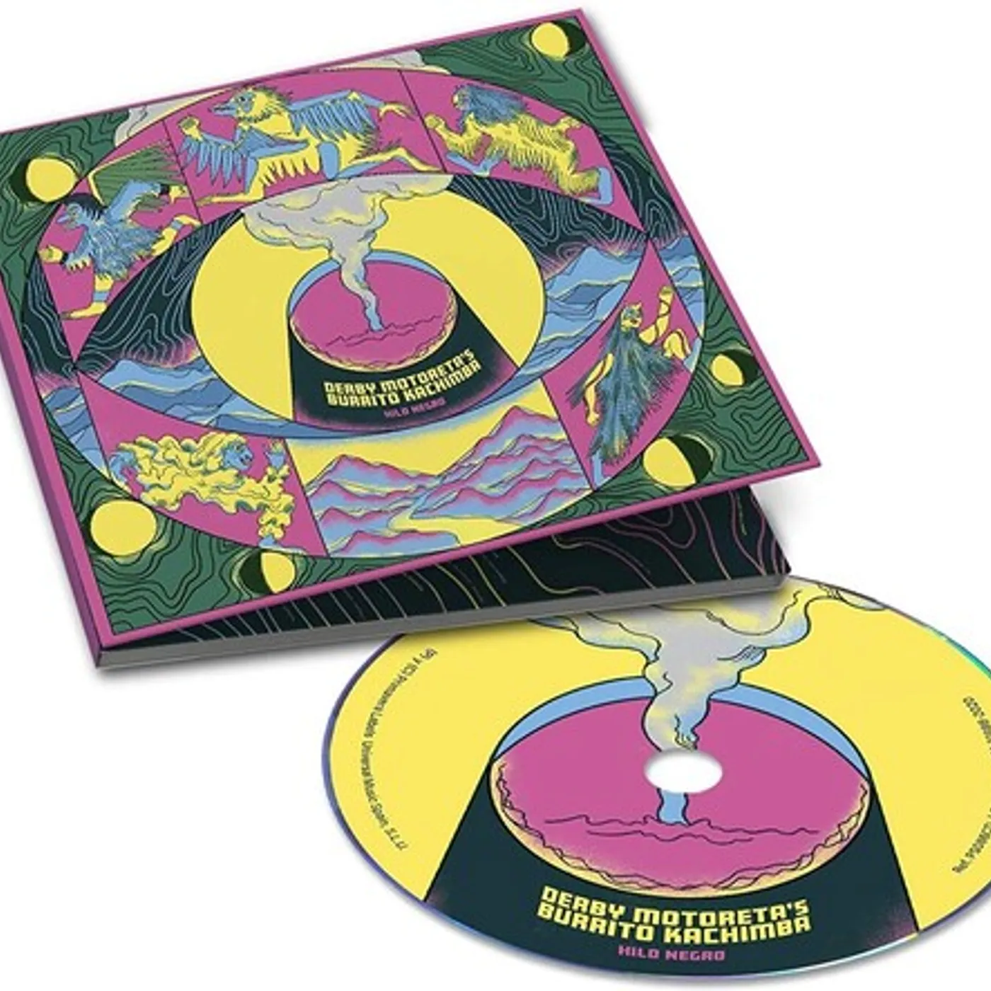 Derby Motoreta’s Burrito Kachimba HILO NEGRO CD