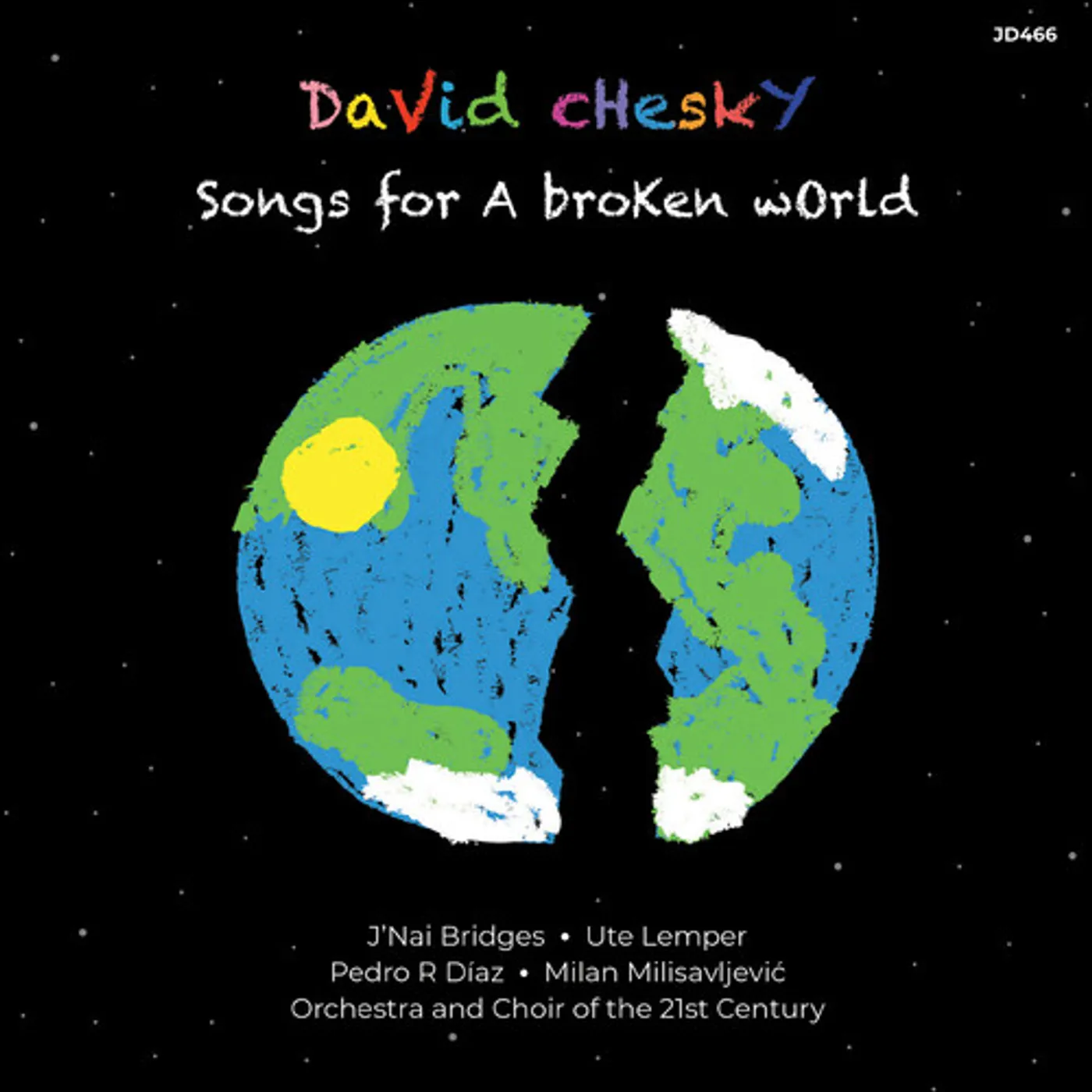David Chesky SONGS FOR A BROKEN WORLD CD